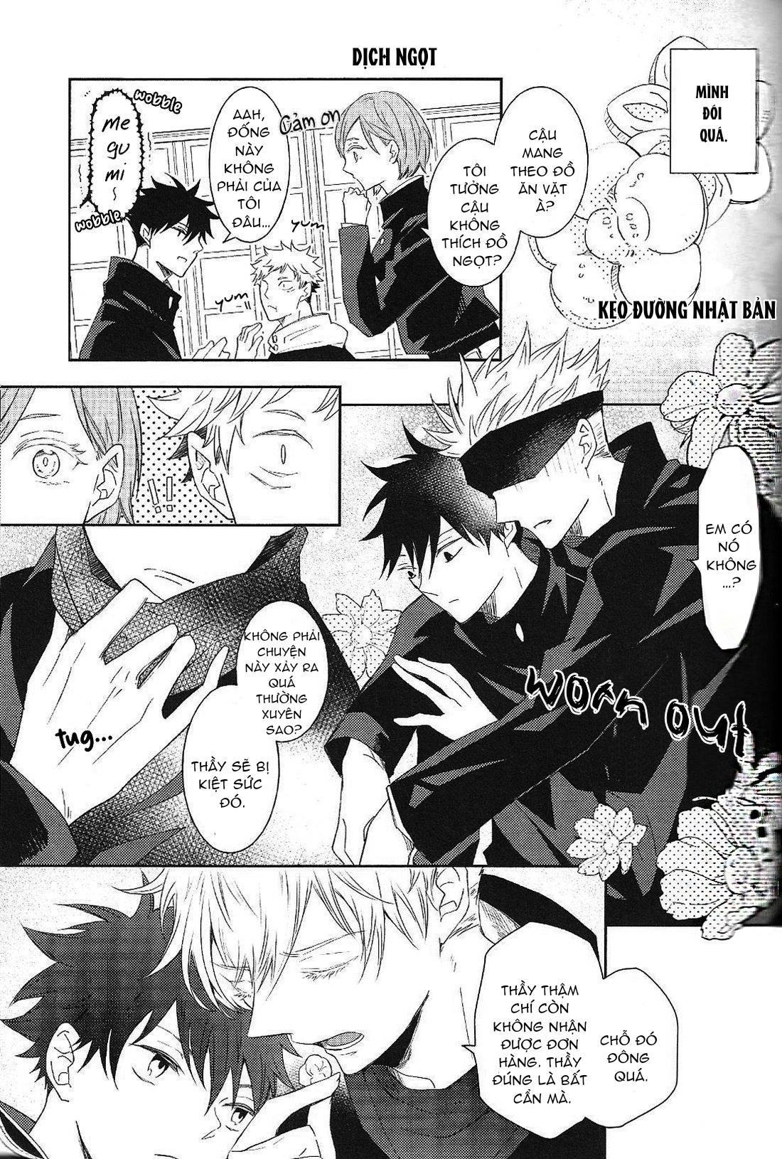 ONESHOT COI LÀ NỨNG Chapter 12.2 Gojo x Megum - Next Chapter 12.3 Gojo x Megum