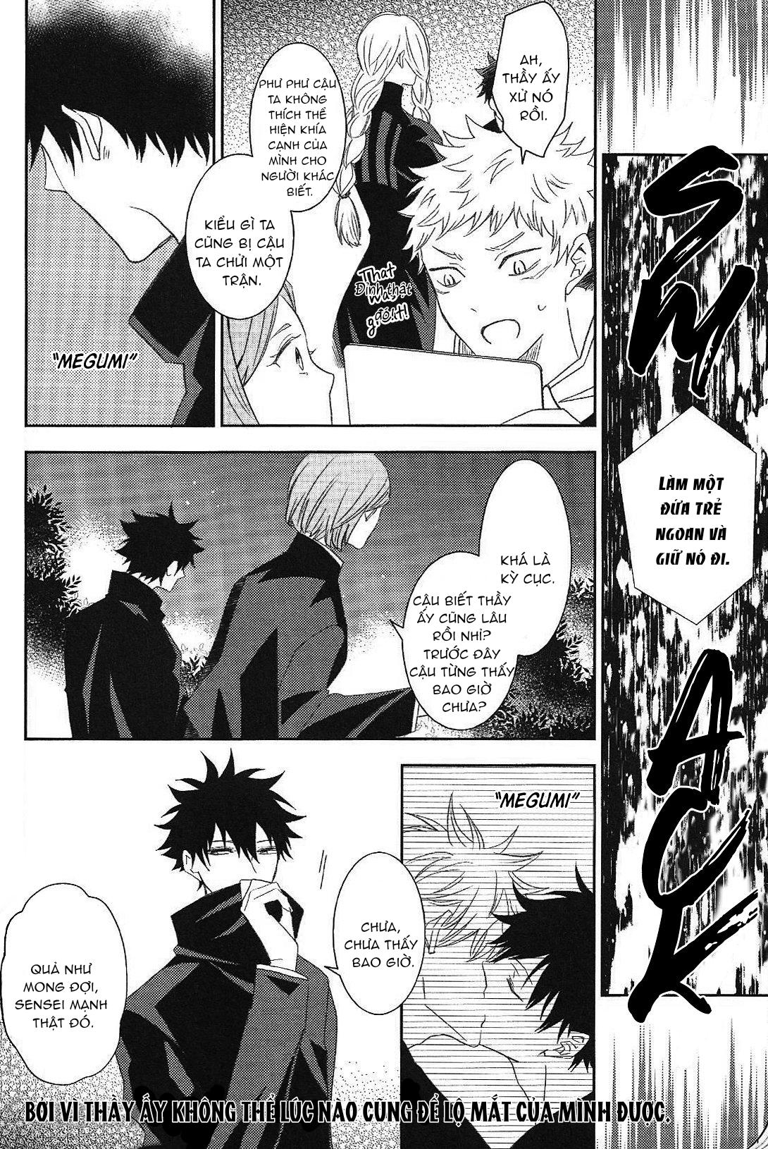 ONESHOT COI LÀ NỨNG Chapter 12.2 Gojo x Megum - Next Chapter 12.3 Gojo x Megum