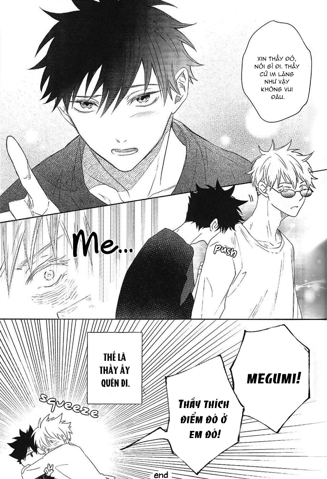 ONESHOT COI LÀ NỨNG Chapter 12.2 Gojo x Megum - Next Chapter 12.3 Gojo x Megum