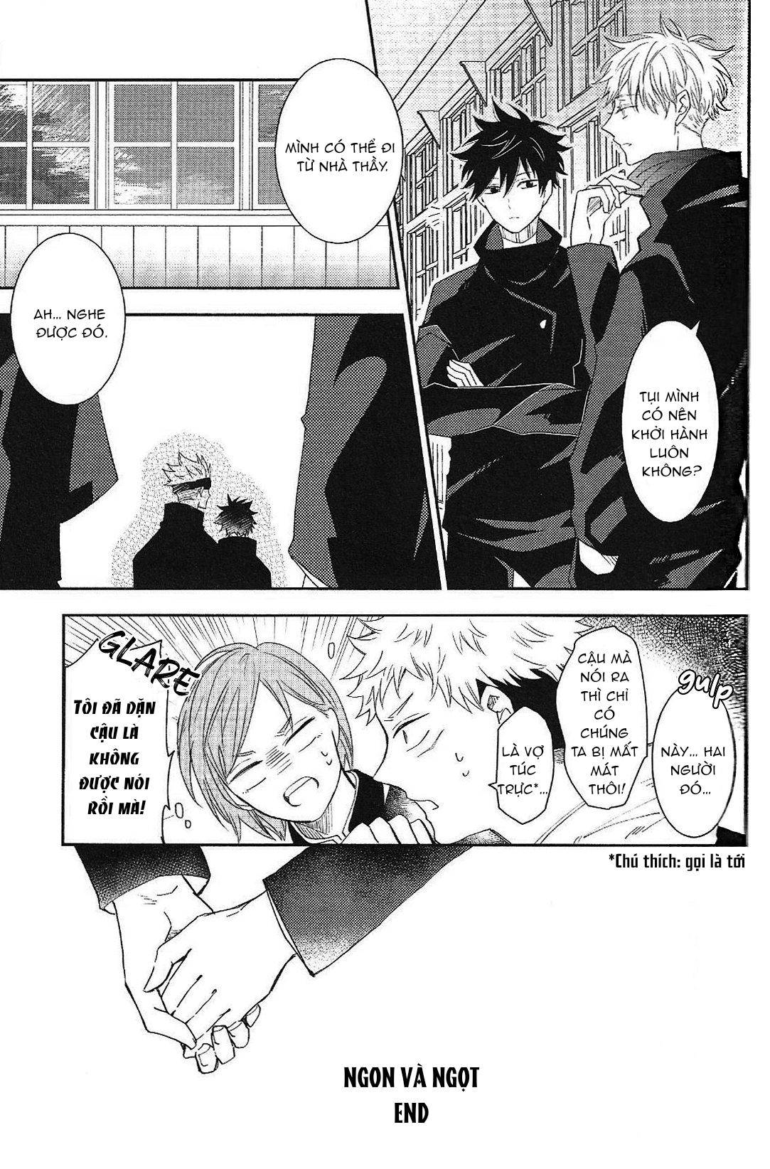 ONESHOT COI LÀ NỨNG Chapter 12.2 Gojo x Megum - Next Chapter 12.3 Gojo x Megum