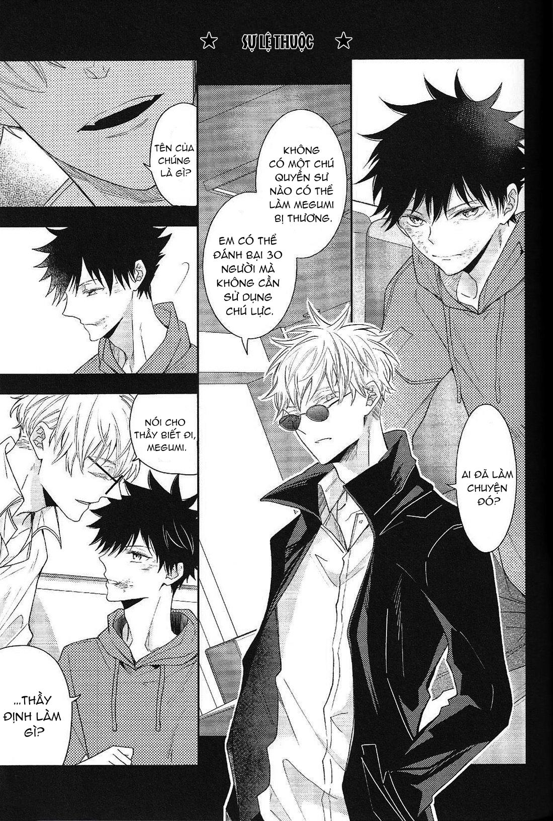 ONESHOT COI LÀ NỨNG Chapter 12.3 Gojo x Megum - Next Chapter 13 GetoxGojoxMegum