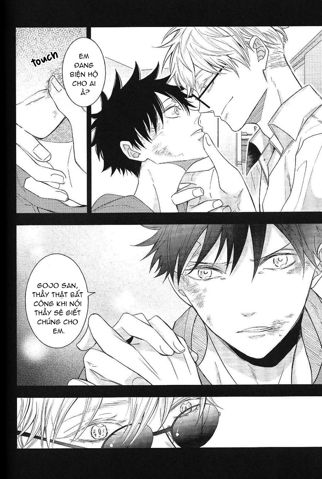 ONESHOT COI LÀ NỨNG Chapter 12.3 Gojo x Megum - Next Chapter 13 GetoxGojoxMegum