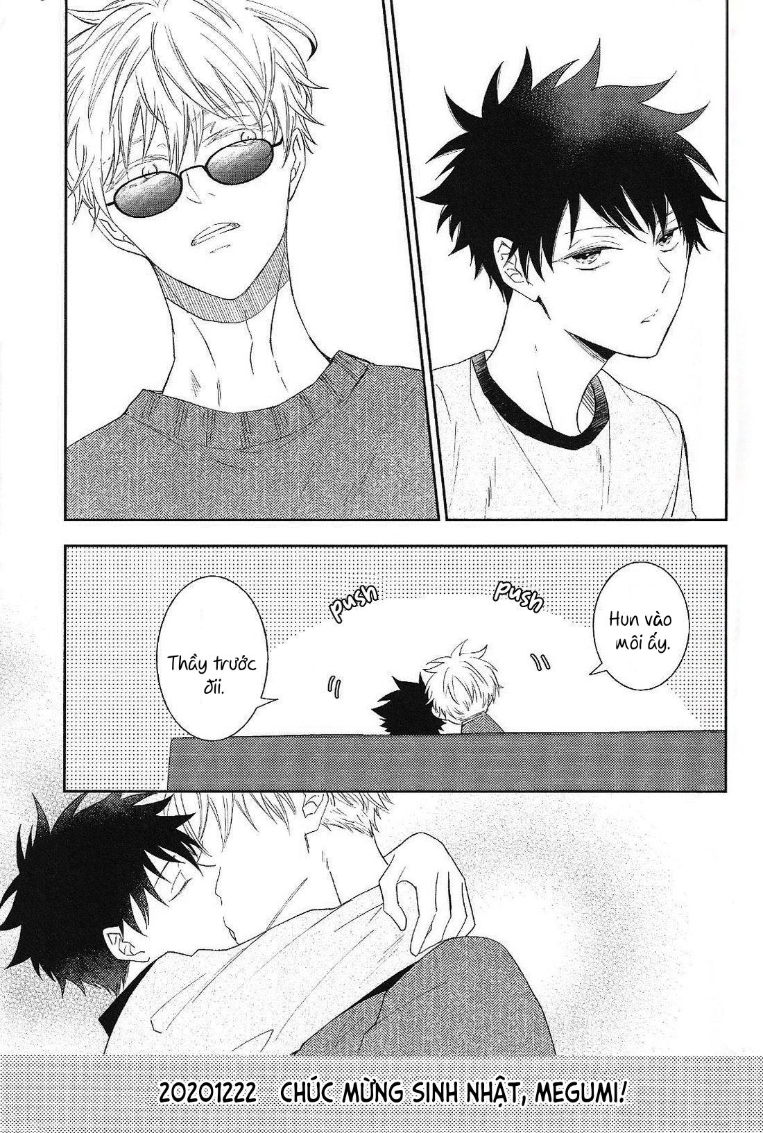 ONESHOT COI LÀ NỨNG Chapter 12.3 Gojo x Megum - Next Chapter 13 GetoxGojoxMegum