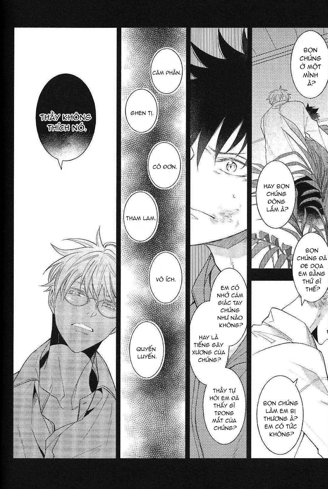 ONESHOT COI LÀ NỨNG Chapter 12.3 Gojo x Megum - Next Chapter 13 GetoxGojoxMegum