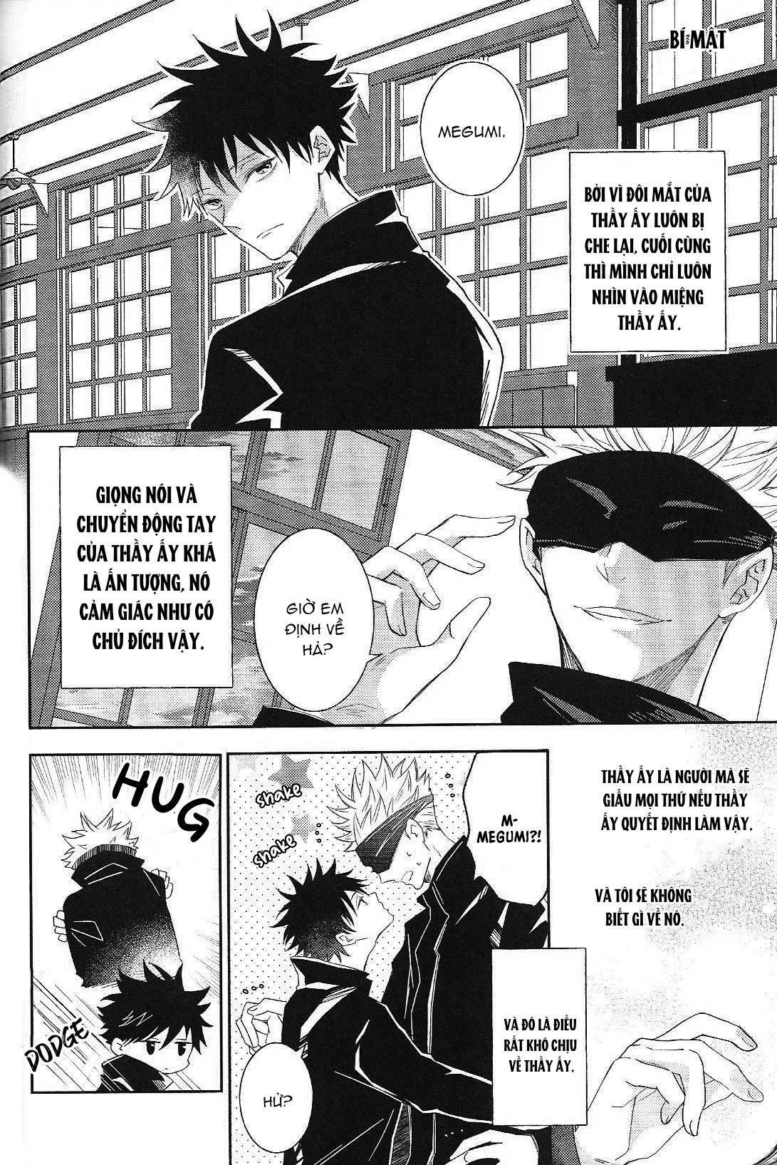 ONESHOT COI LÀ NỨNG Chapter 12.3 Gojo x Megum - Next Chapter 13 GetoxGojoxMegum