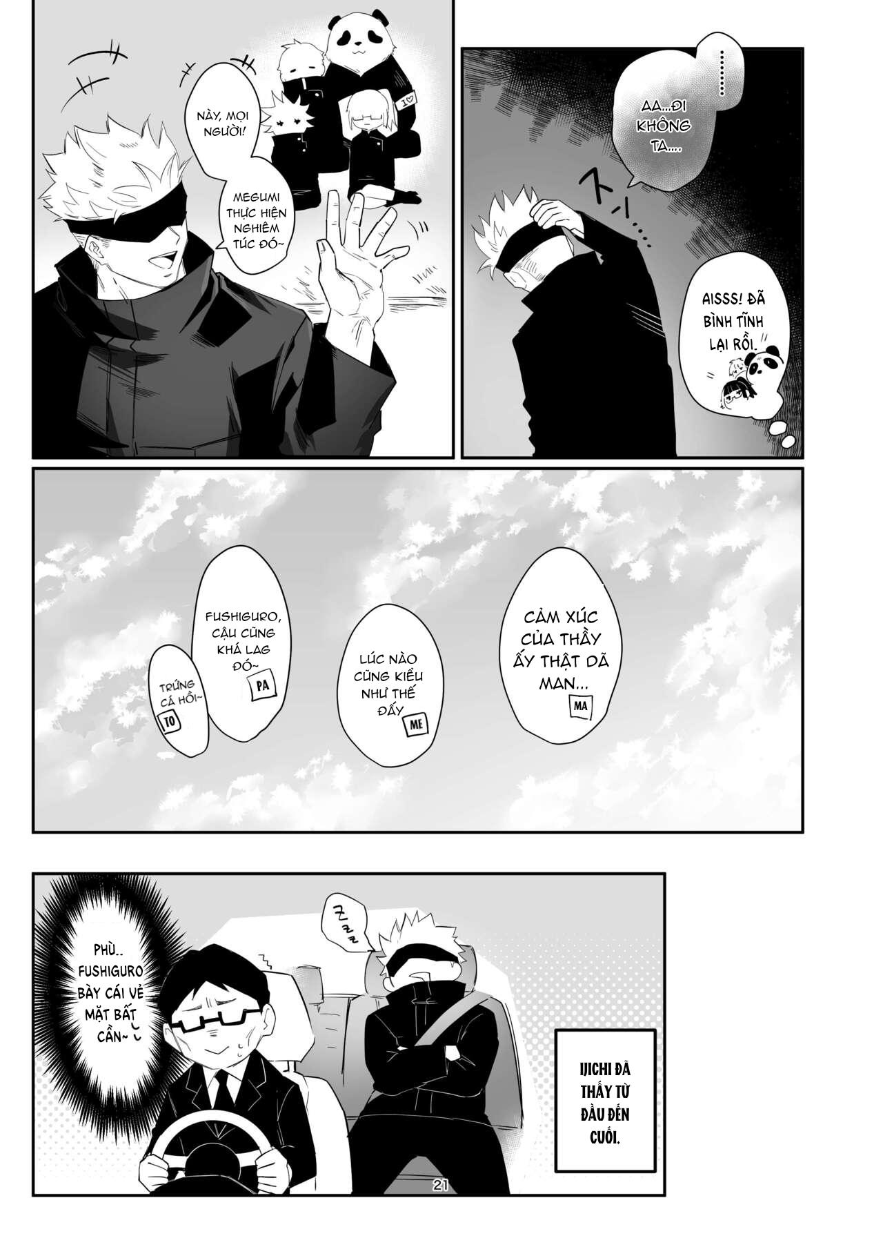JUJUTSU KAISEN HD KHÔNG CHE Chapter 5 GetoxGojoxMegum - Next 
