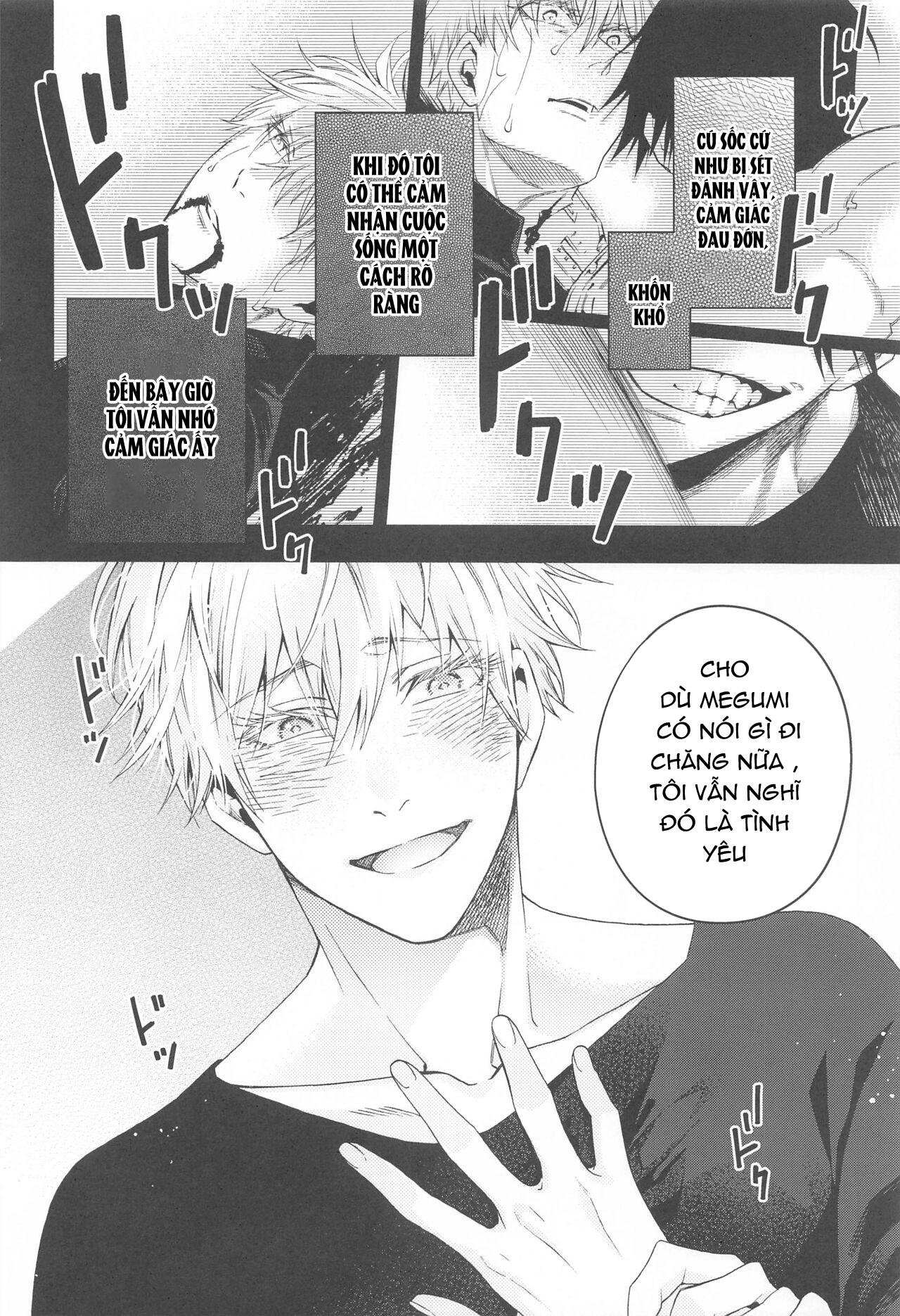 ONESHOT COI LÀ NỨNG Chapter 14 Gojo x Megumi - Next Chapter 15.1 Megumi x Sukuna