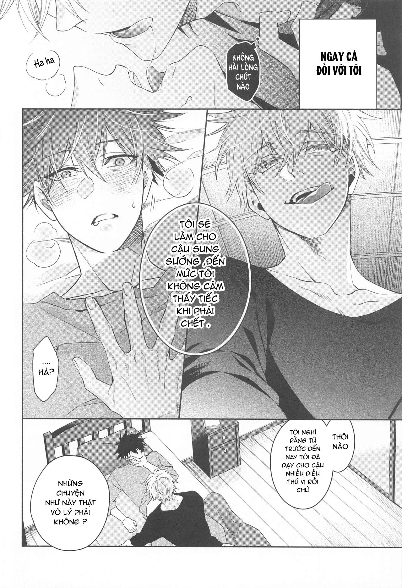 ONESHOT COI LÀ NỨNG Chapter 14 Gojo x Megumi - Next Chapter 15.1 Megumi x Sukuna