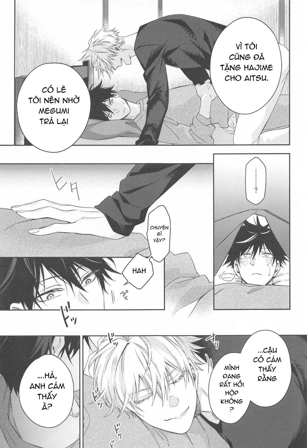 ONESHOT COI LÀ NỨNG Chapter 14 Gojo x Megumi - Next Chapter 15.1 Megumi x Sukuna