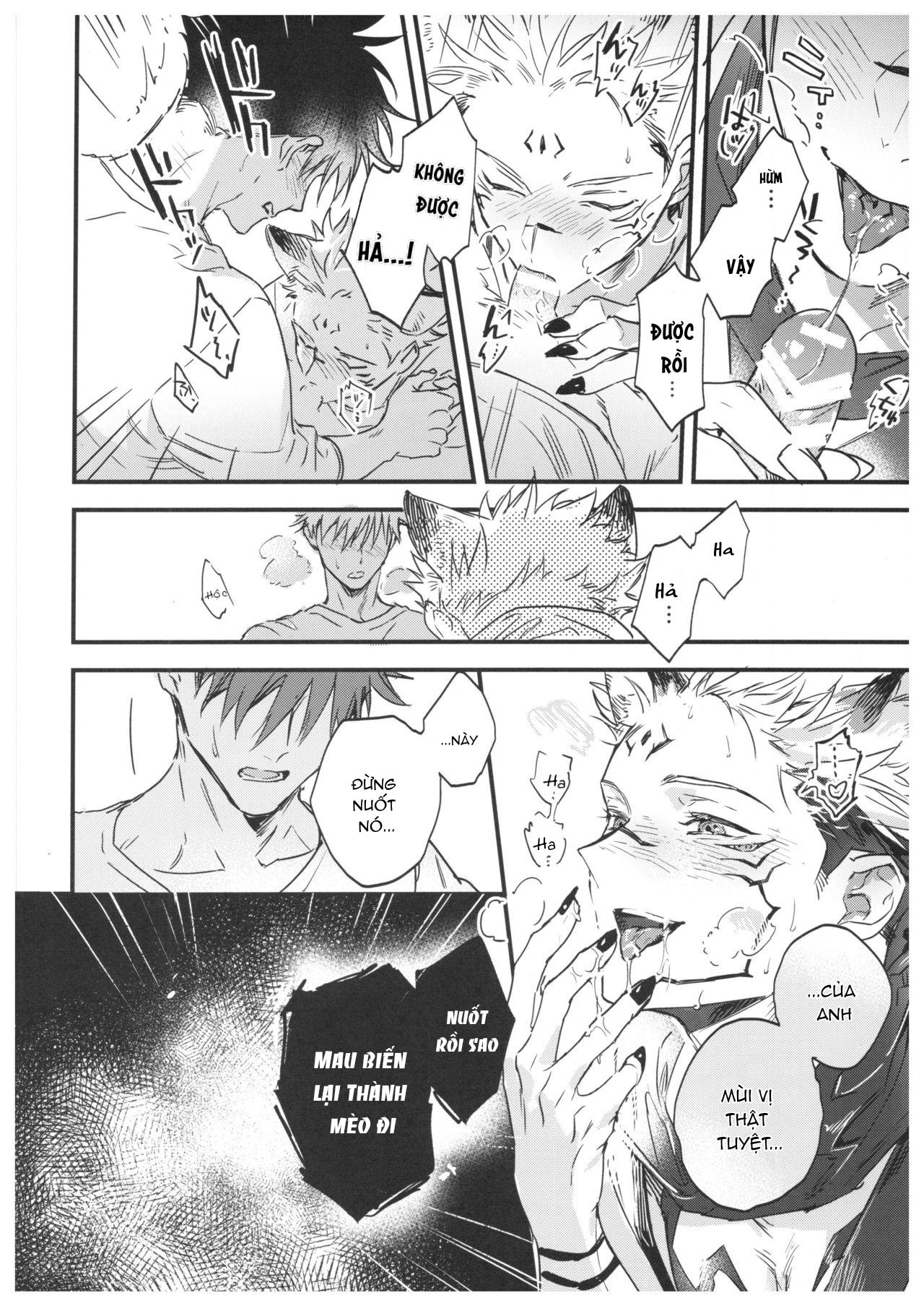 ONESHOT COI LÀ NỨNG Chapter 15.2 Megumi x Sukuna - Next Chapter 16 Gojo x Yuuji