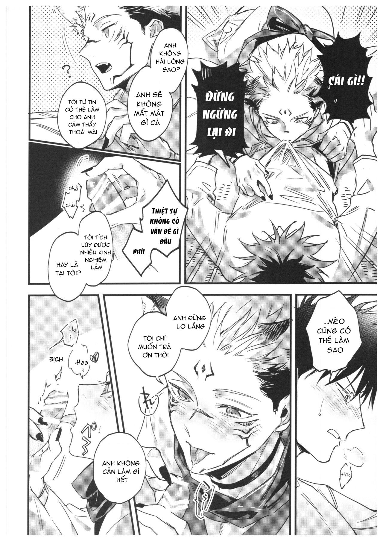 ONESHOT COI LÀ NỨNG Chapter 15.2 Megumi x Sukuna - Next Chapter 16 Gojo x Yuuji