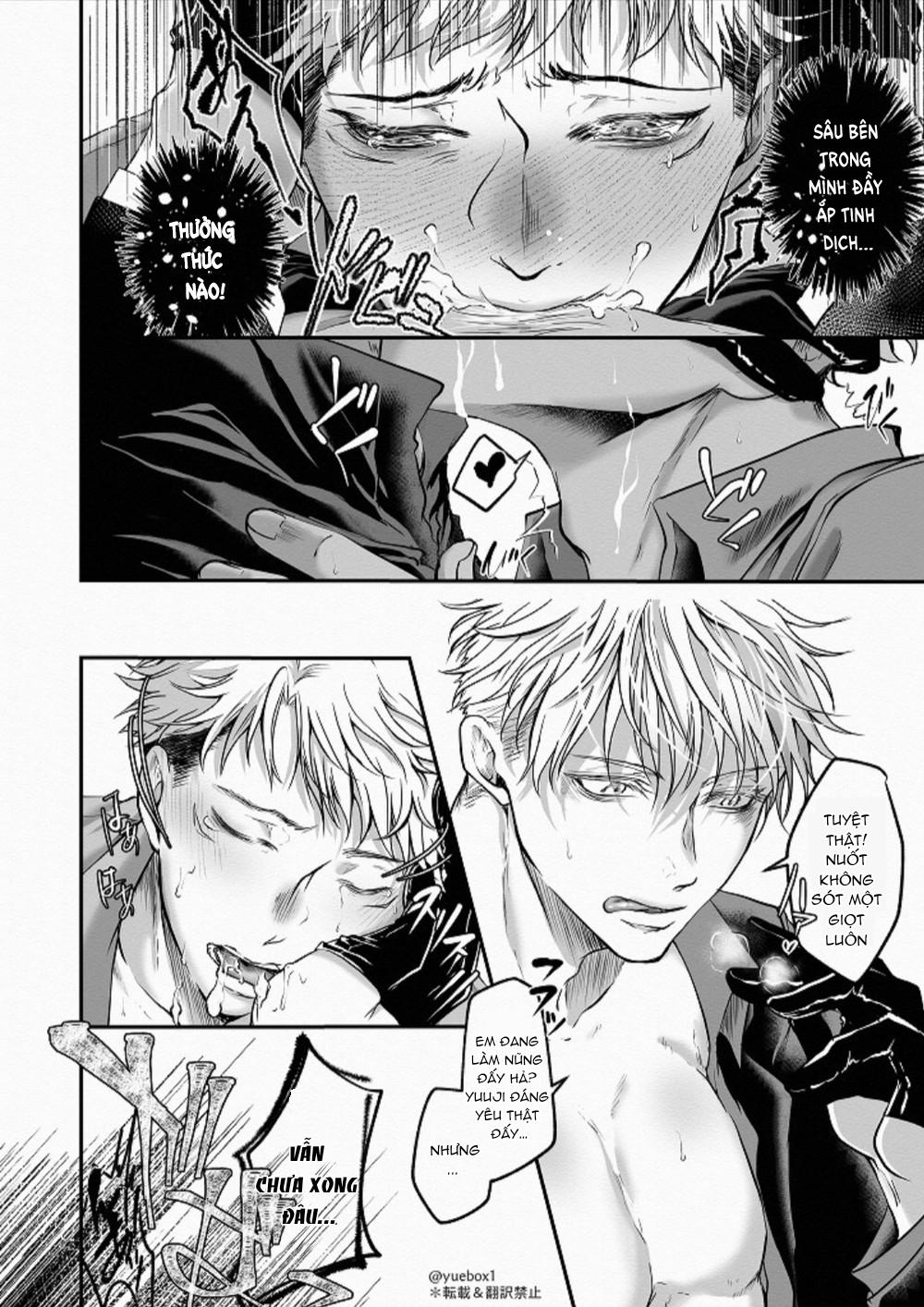 ONESHOT COI LÀ NỨNG Chapter 17 Gojo x Yuuji - Next Chapter 18 Gojo x Megumi