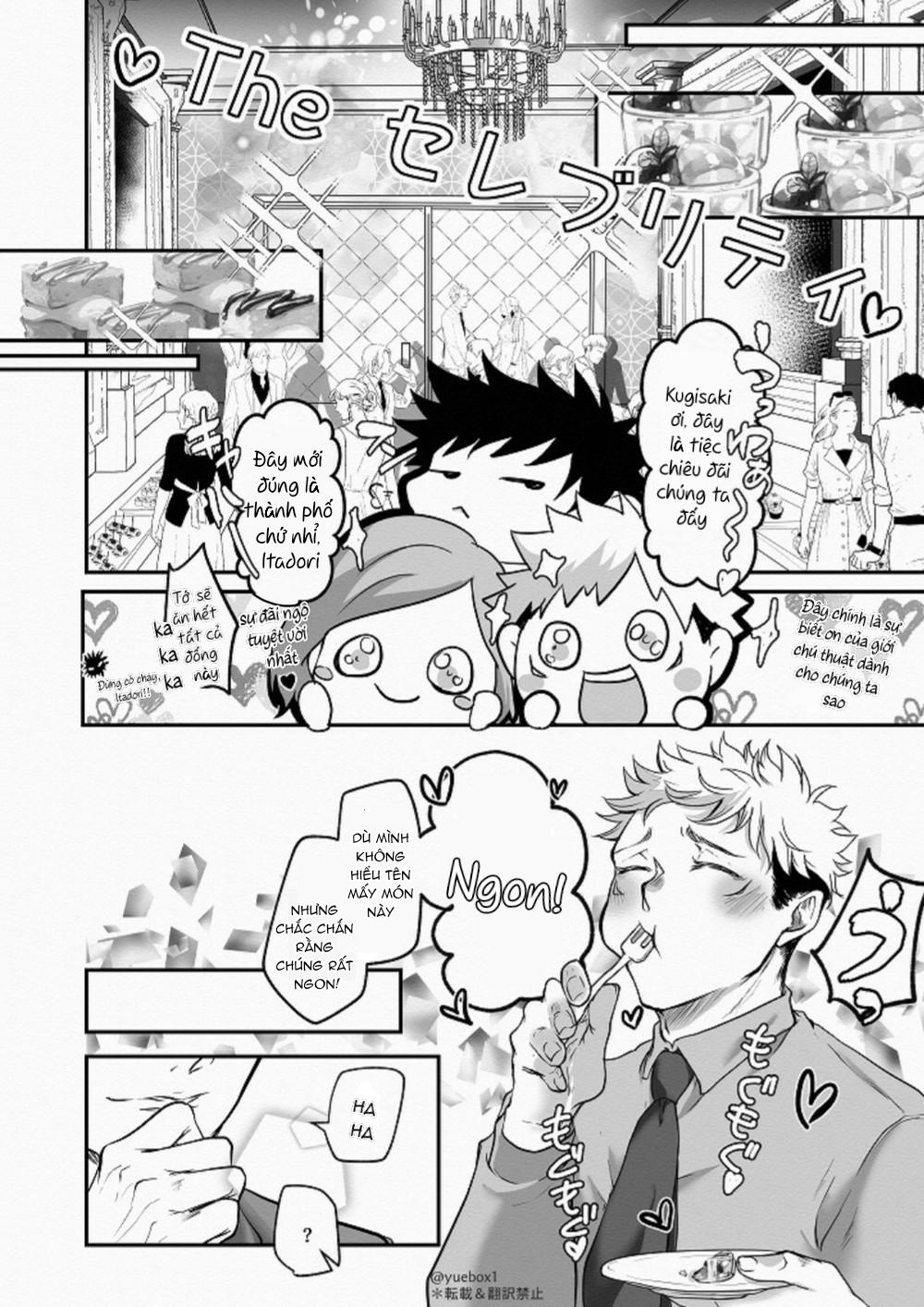 ONESHOT COI LÀ NỨNG Chapter 17 Gojo x Yuuji - Next Chapter 18 Gojo x Megumi