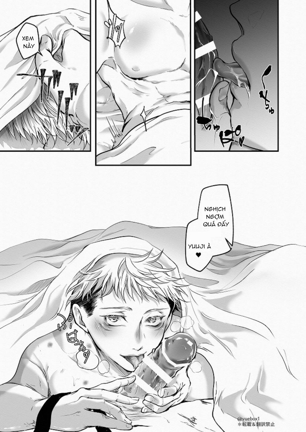 ONESHOT COI LÀ NỨNG Chapter 17 Gojo x Yuuji - Next Chapter 18 Gojo x Megumi