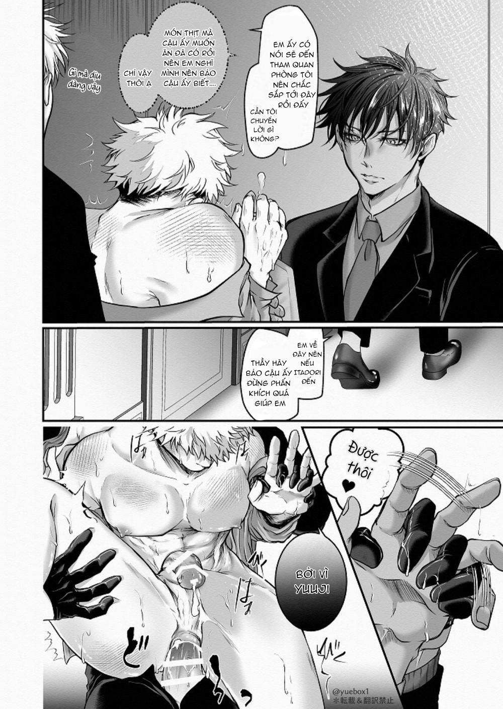 ONESHOT COI LÀ NỨNG Chapter 17 Gojo x Yuuji - Next Chapter 18 Gojo x Megumi