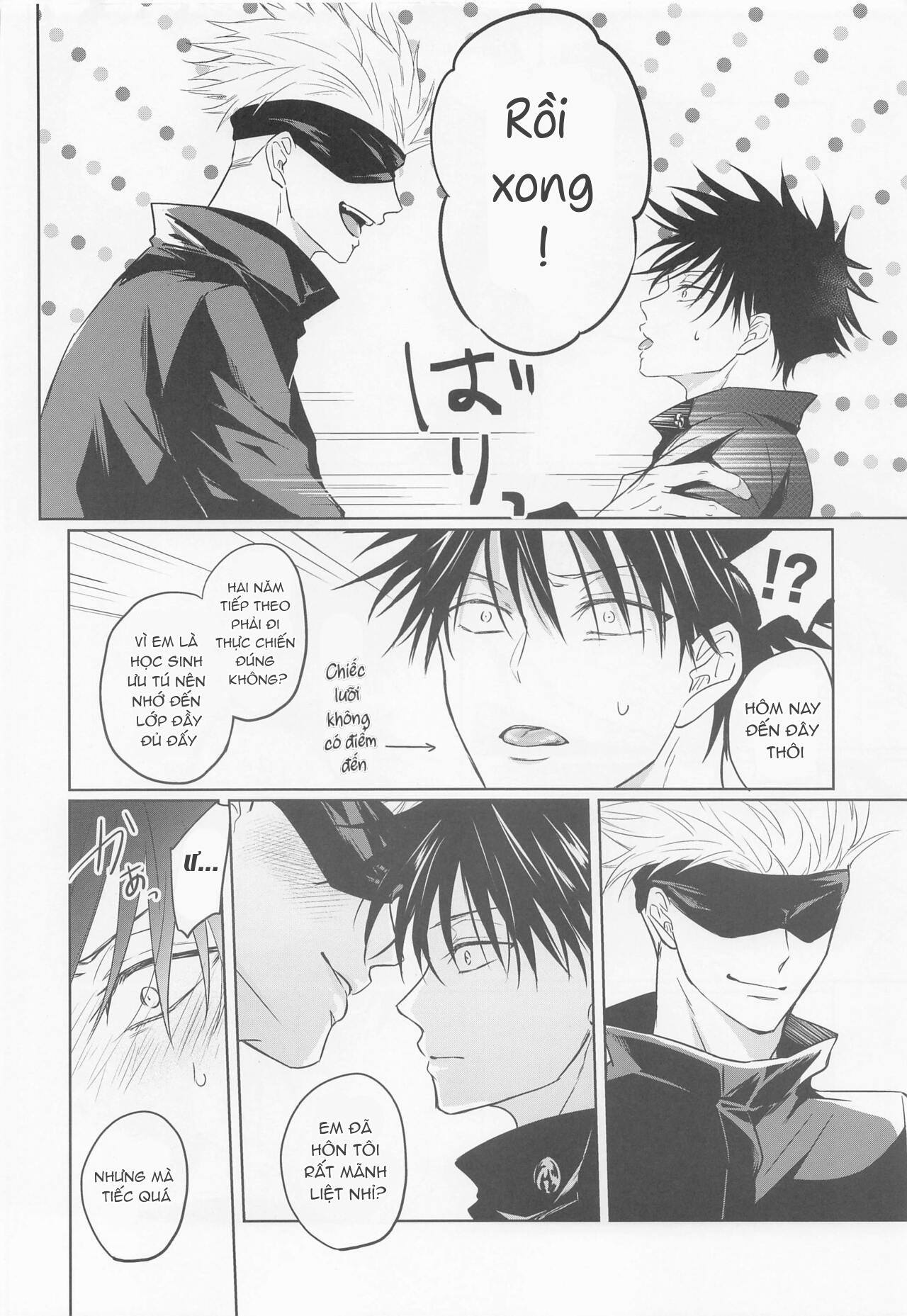 ONESHOT COI LÀ NỨNG Chapter 18 Gojo x Megumi - Next Chapter 19 Gojo x Megumi