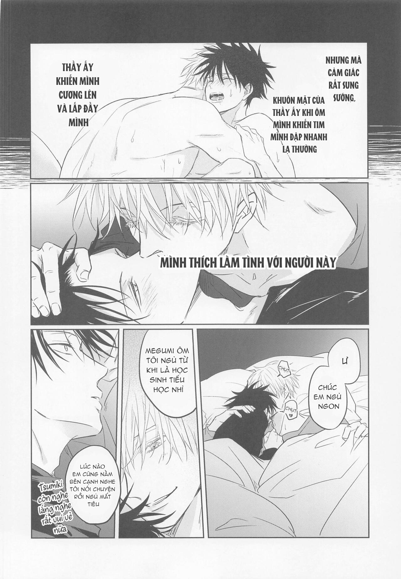 ONESHOT COI LÀ NỨNG Chapter 18 Gojo x Megumi - Next Chapter 19 Gojo x Megumi