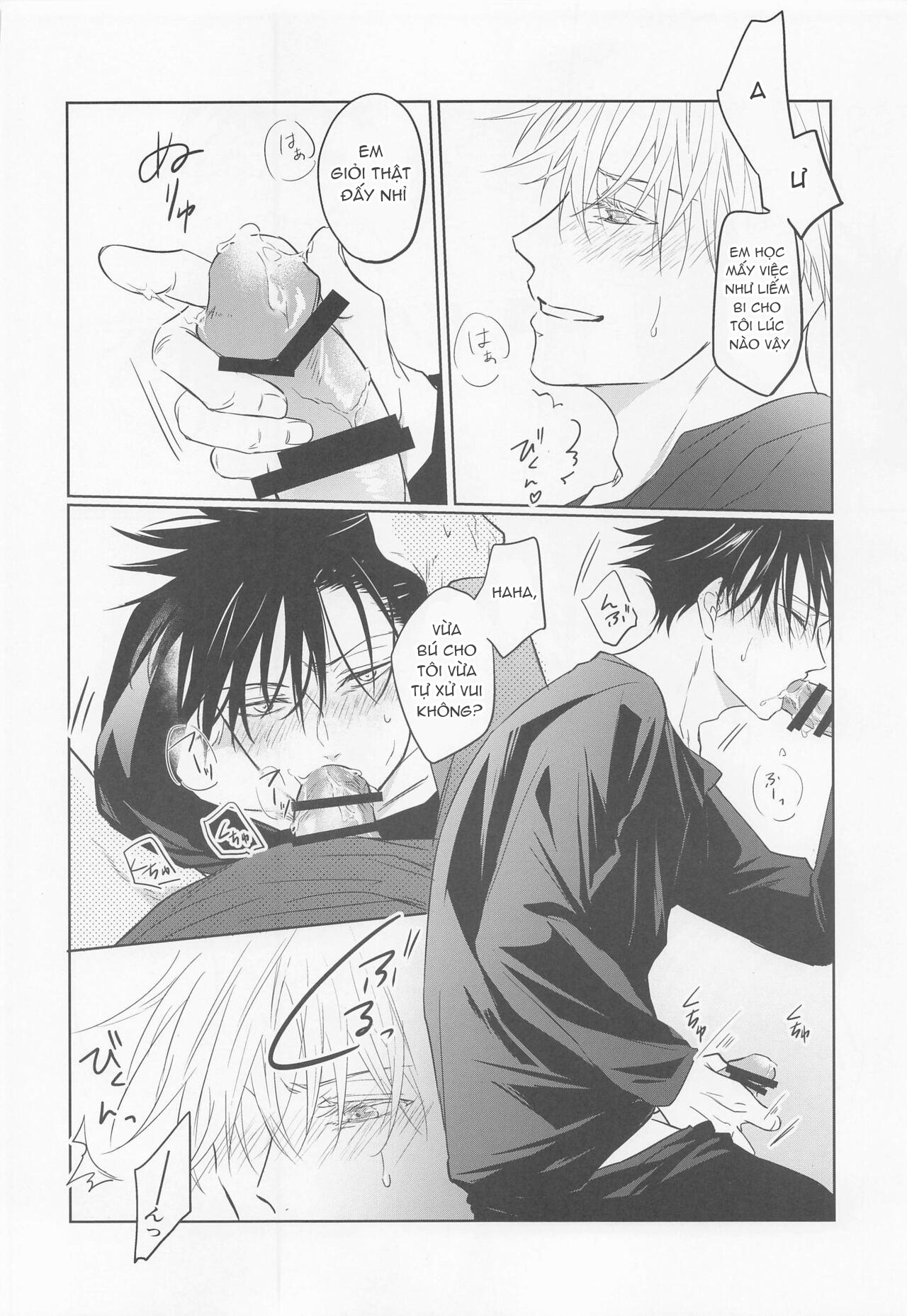 ONESHOT COI LÀ NỨNG Chapter 18 Gojo x Megumi - Next Chapter 19 Gojo x Megumi