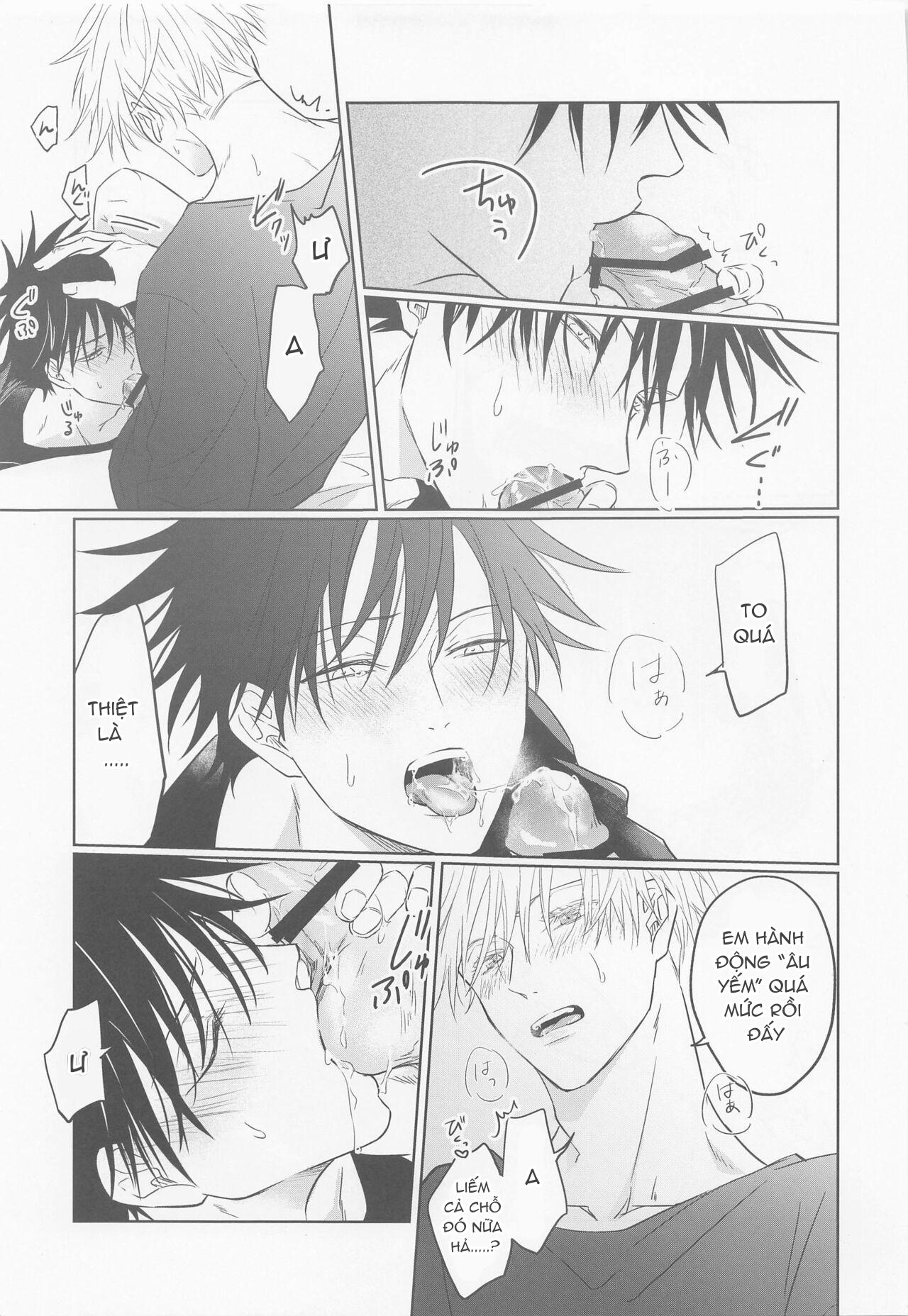 ONESHOT COI LÀ NỨNG Chapter 18 Gojo x Megumi - Next Chapter 19 Gojo x Megumi