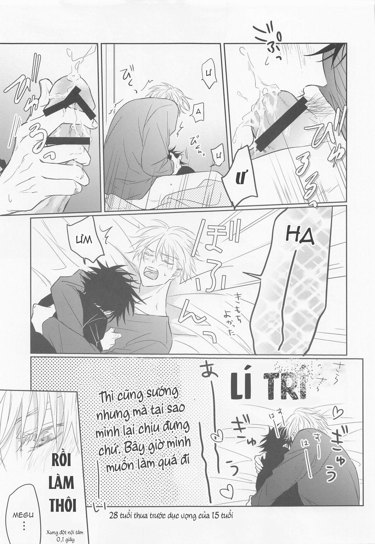 ONESHOT COI LÀ NỨNG Chapter 18 Gojo x Megumi - Next Chapter 19 Gojo x Megumi