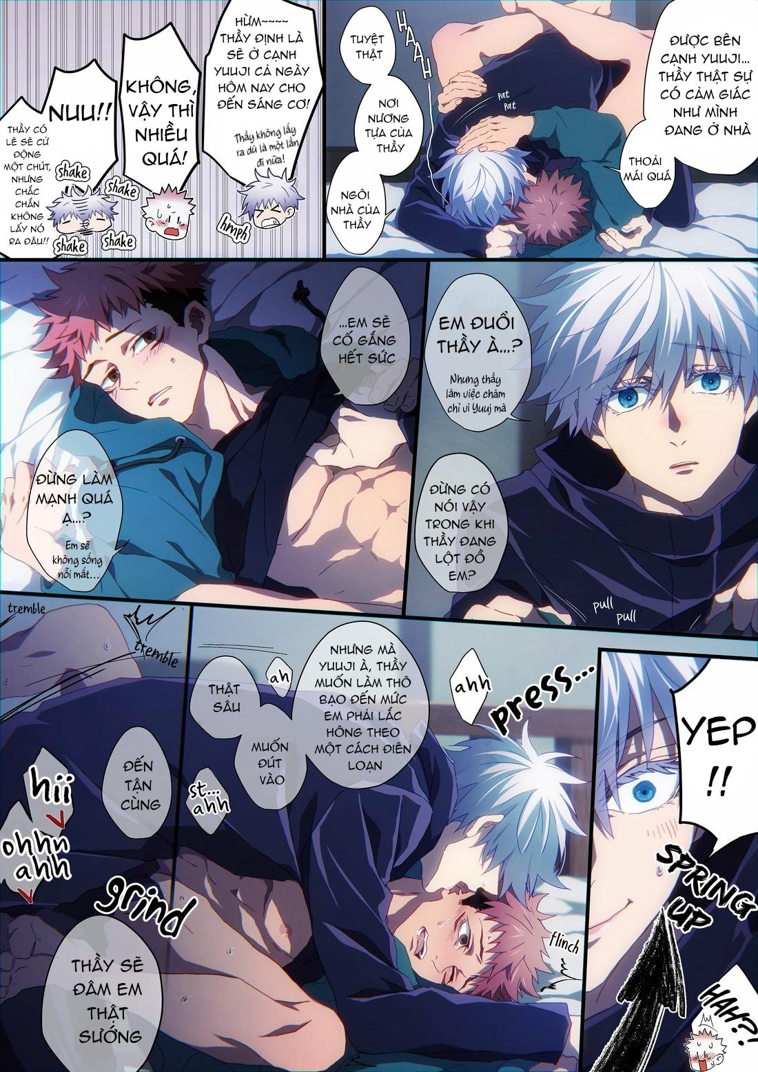 ONESHOT COI LÀ NỨNG Chapter 21 Gojo x Yuuji - Next Chapter 22 Geto x Gojo