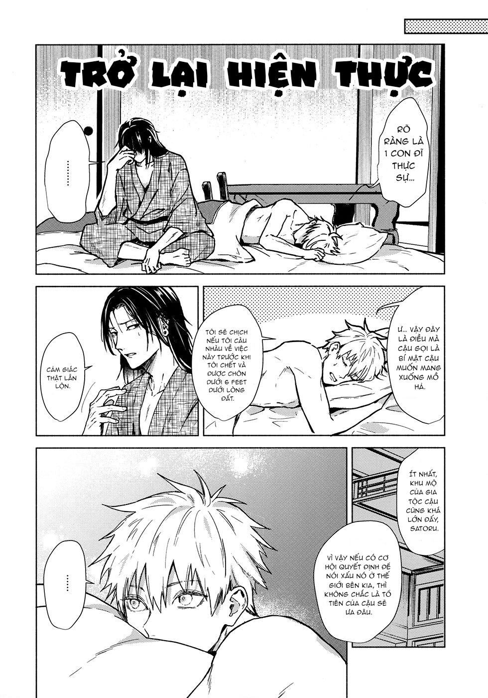 ONESHOT COI LÀ NỨNG Chapter 22 Geto x Gojo - Next Chapter 23 Megumi x Yuuji