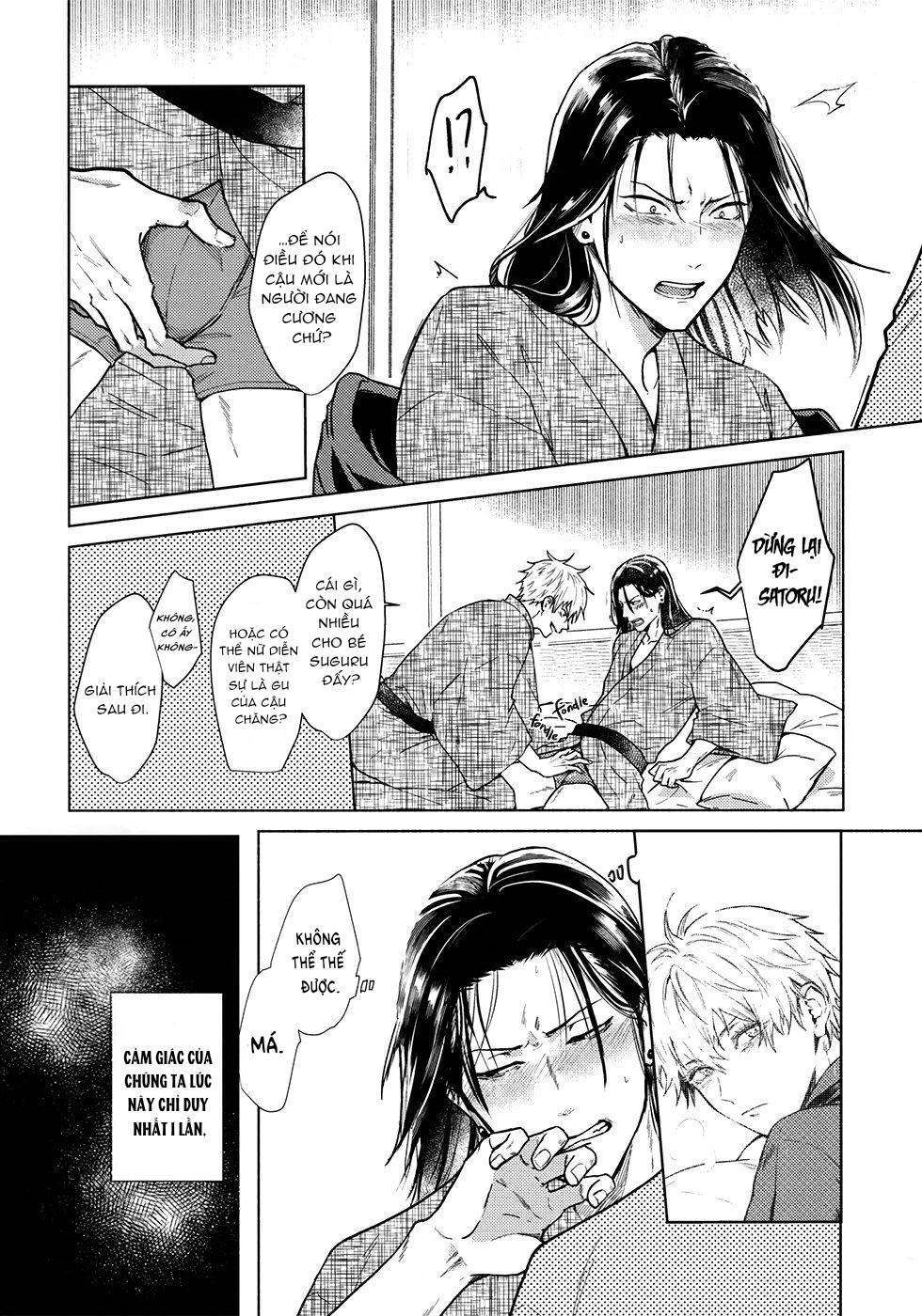 ONESHOT COI LÀ NỨNG Chapter 22 Geto x Gojo - Next Chapter 23 Megumi x Yuuji