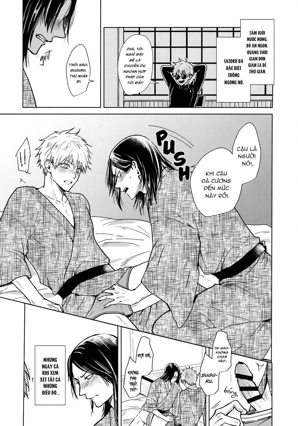 ONESHOT COI LÀ NỨNG Chapter 22 Geto x Gojo - Next Chapter 23 Megumi x Yuuji