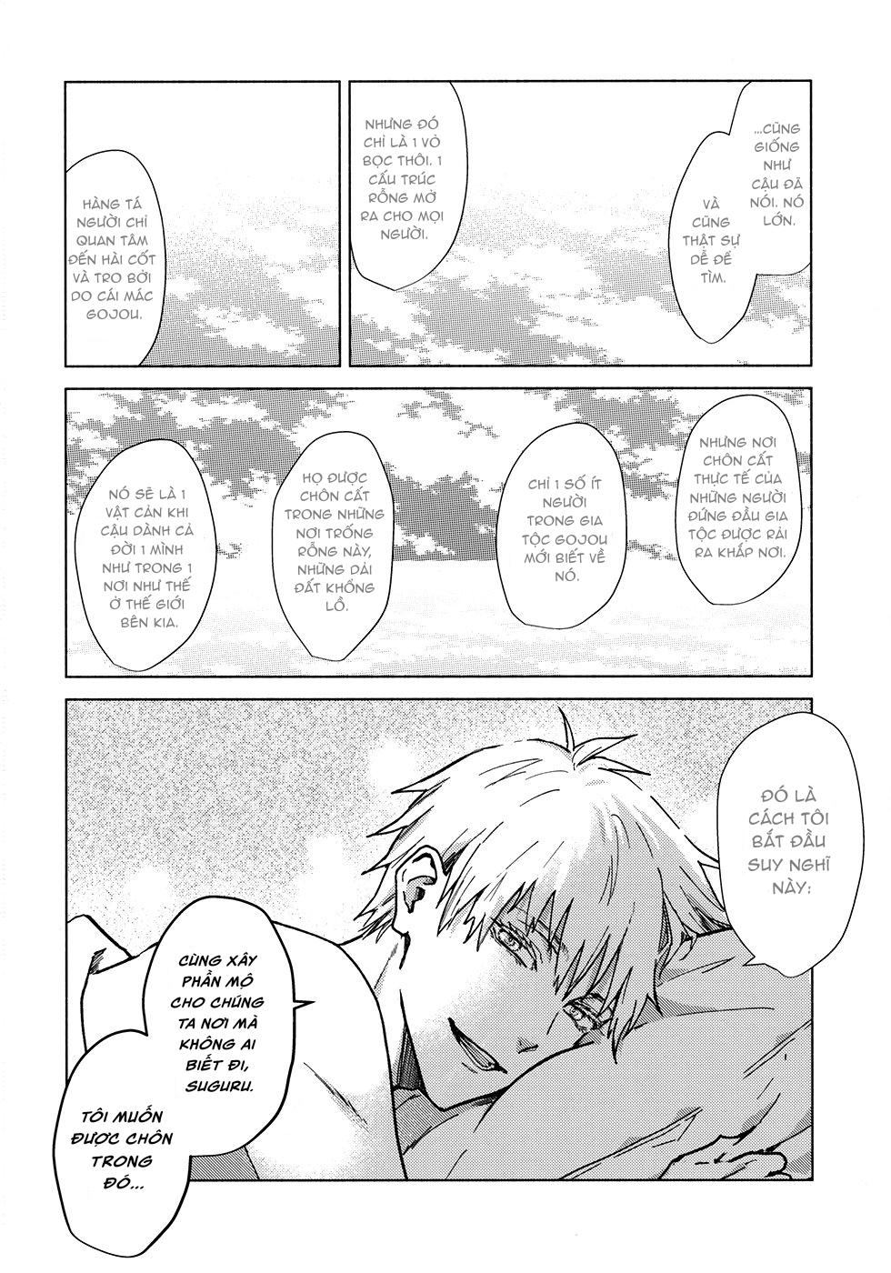 ONESHOT COI LÀ NỨNG Chapter 22 Geto x Gojo - Next Chapter 23 Megumi x Yuuji