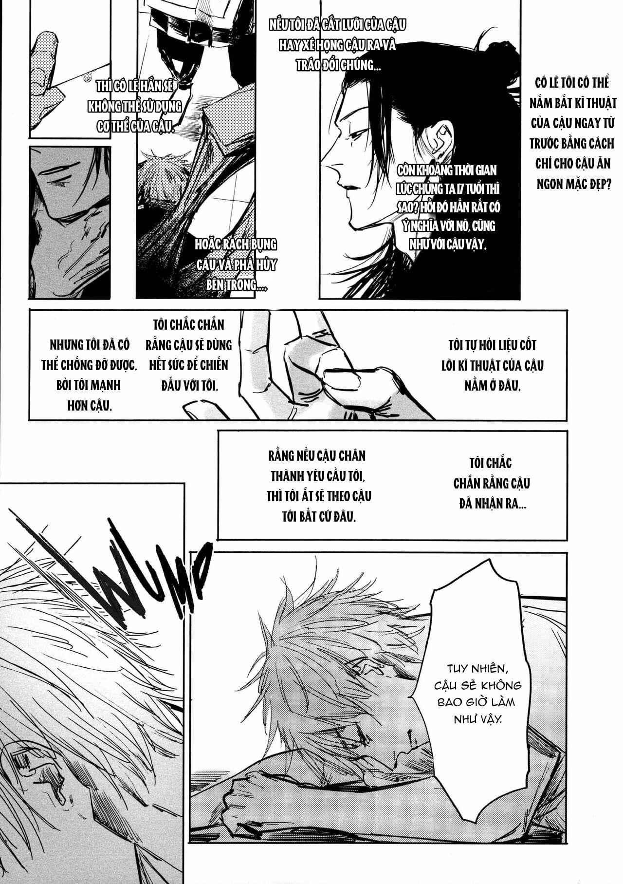 ONESHOT COI LÀ NỨNG Chapter 24 Gojo x Geto - Next Chapter 25.1 Nanami x Yuuji