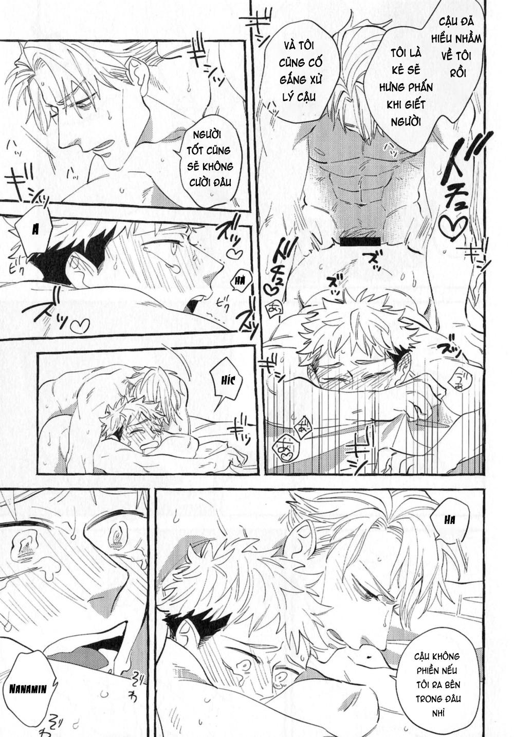 ONESHOT COI LÀ NỨNG Chapter 25.2 - Next Chapter 26 Megumi x Gojo