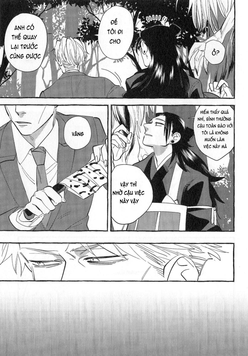 ONESHOT COI LÀ NỨNG Chapter 25.2 - Next Chapter 26 Megumi x Gojo