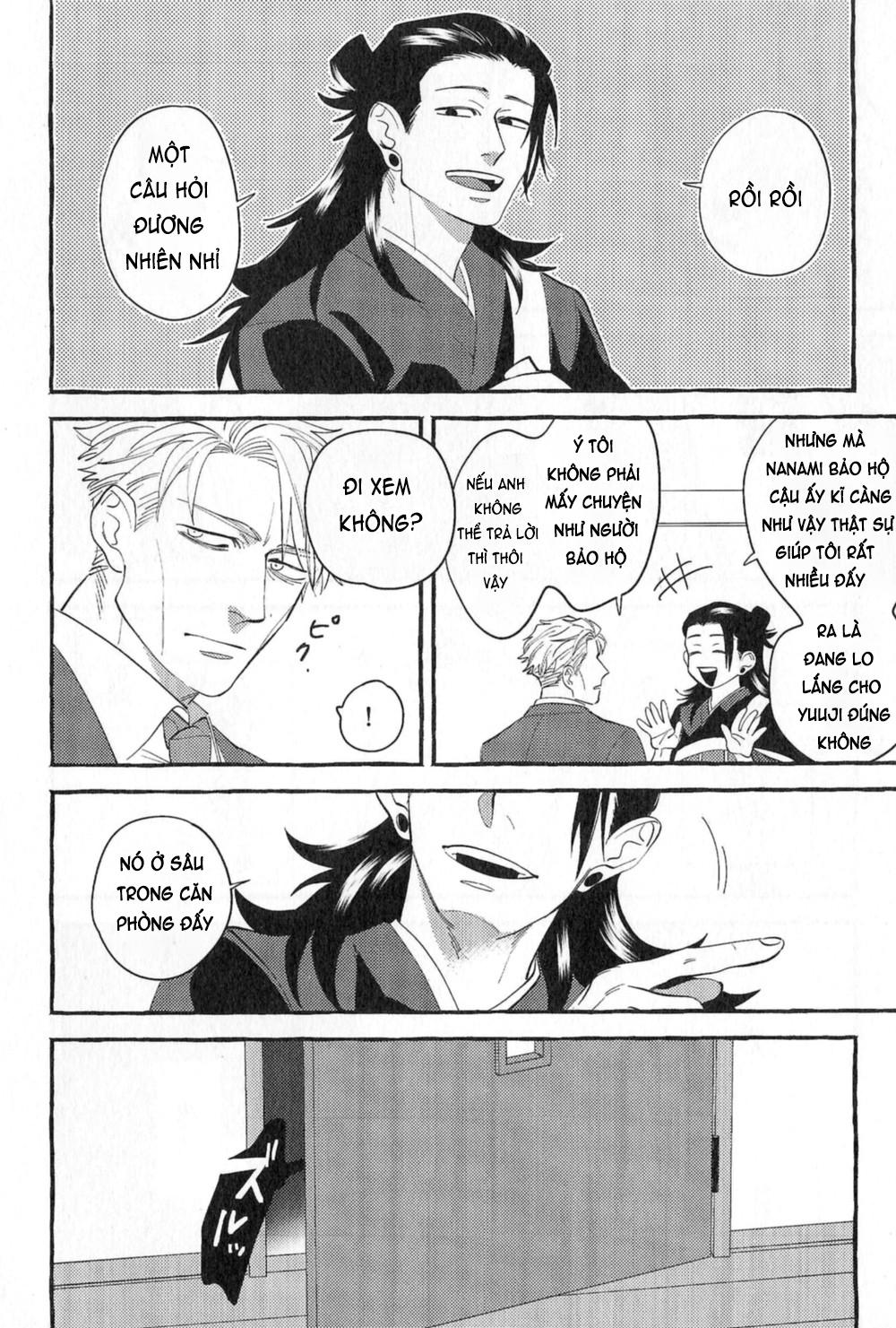 ONESHOT COI LÀ NỨNG Chapter 25.2 - Next Chapter 26 Megumi x Gojo