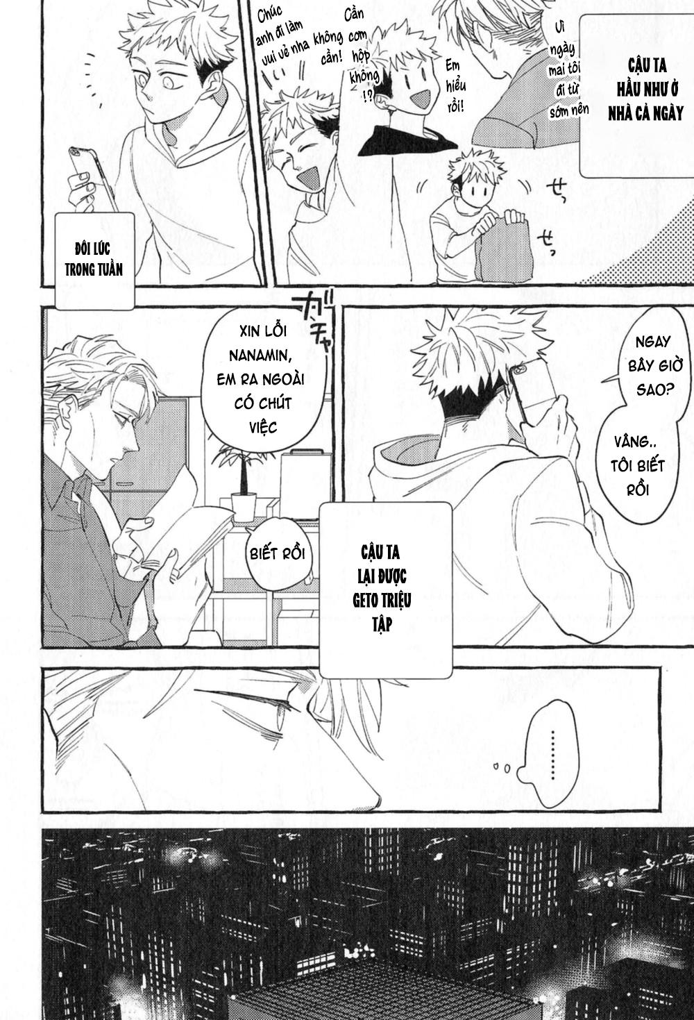 ONESHOT COI LÀ NỨNG Chapter 25.2 - Next Chapter 26 Megumi x Gojo