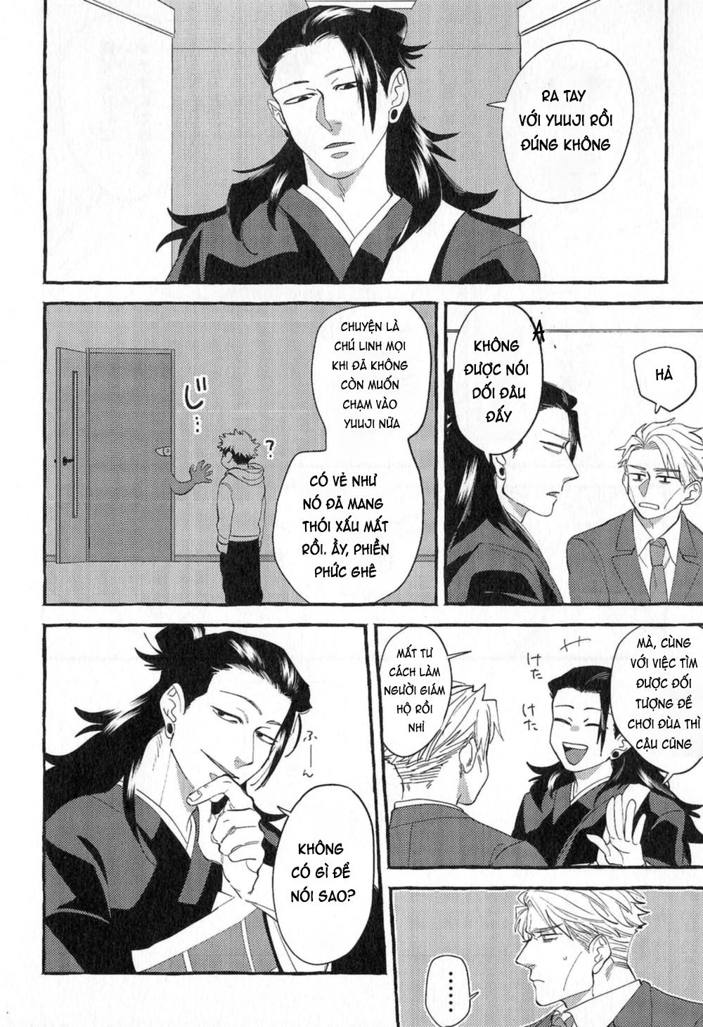 ONESHOT COI LÀ NỨNG Chapter 25.2 - Next Chapter 26 Megumi x Gojo