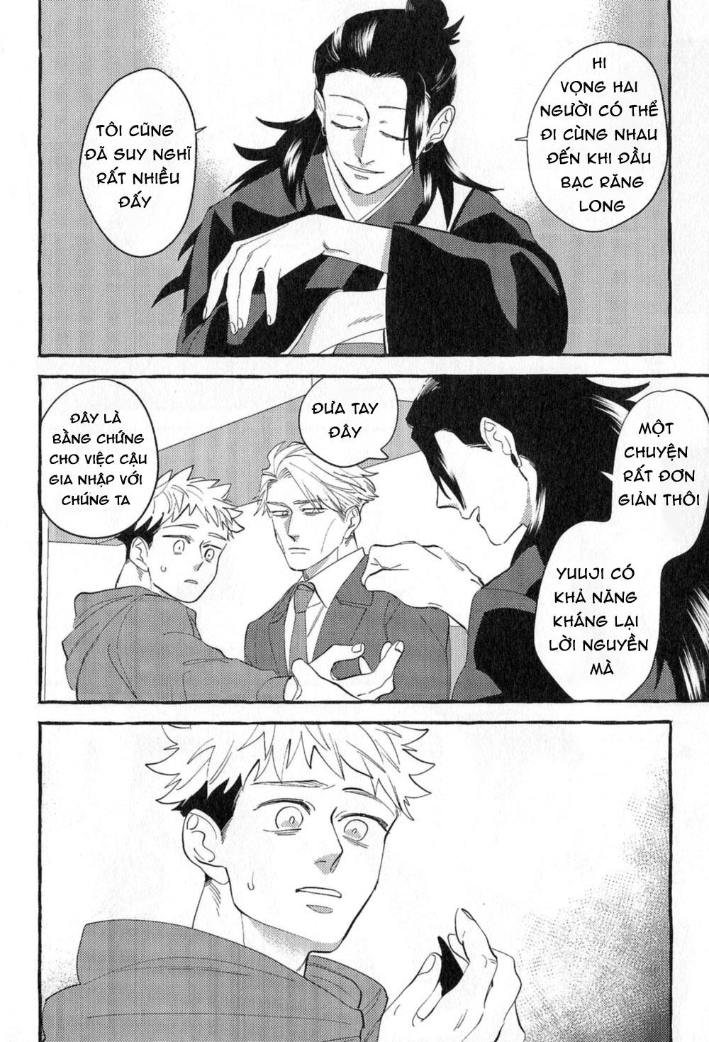 ONESHOT COI LÀ NỨNG Chapter 25.2 - Next Chapter 26 Megumi x Gojo