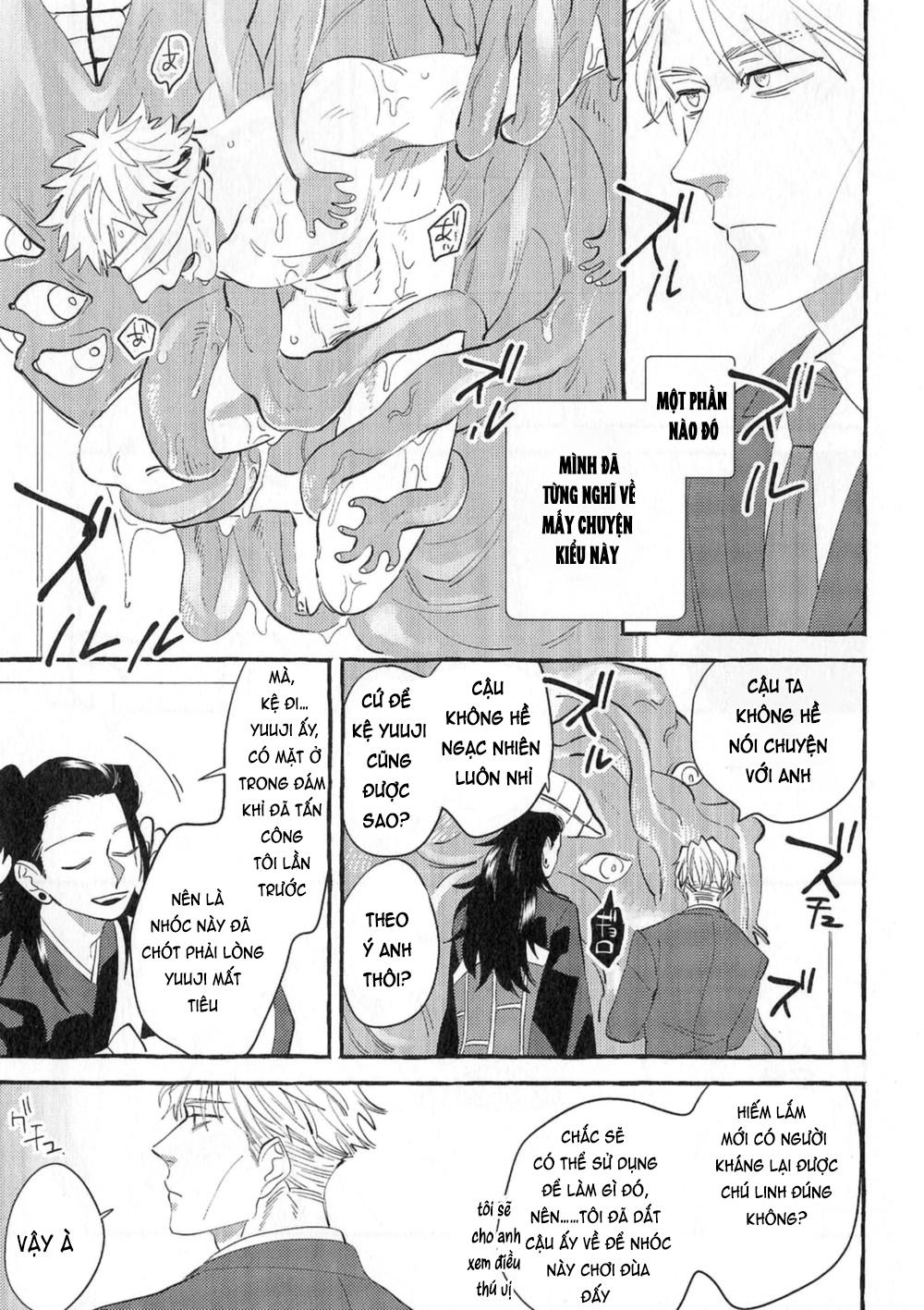 ONESHOT COI LÀ NỨNG Chapter 25.2 - Next Chapter 26 Megumi x Gojo
