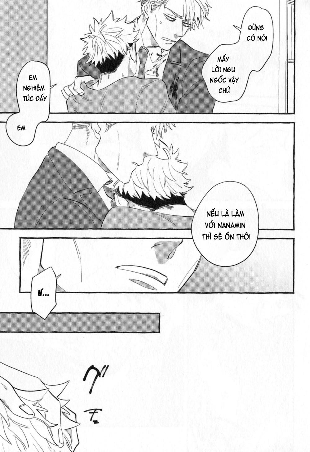 ONESHOT COI LÀ NỨNG Chapter 25.2 - Next Chapter 26 Megumi x Gojo
