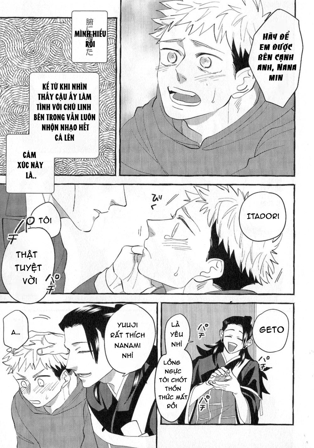 ONESHOT COI LÀ NỨNG Chapter 25.2 - Next Chapter 26 Megumi x Gojo