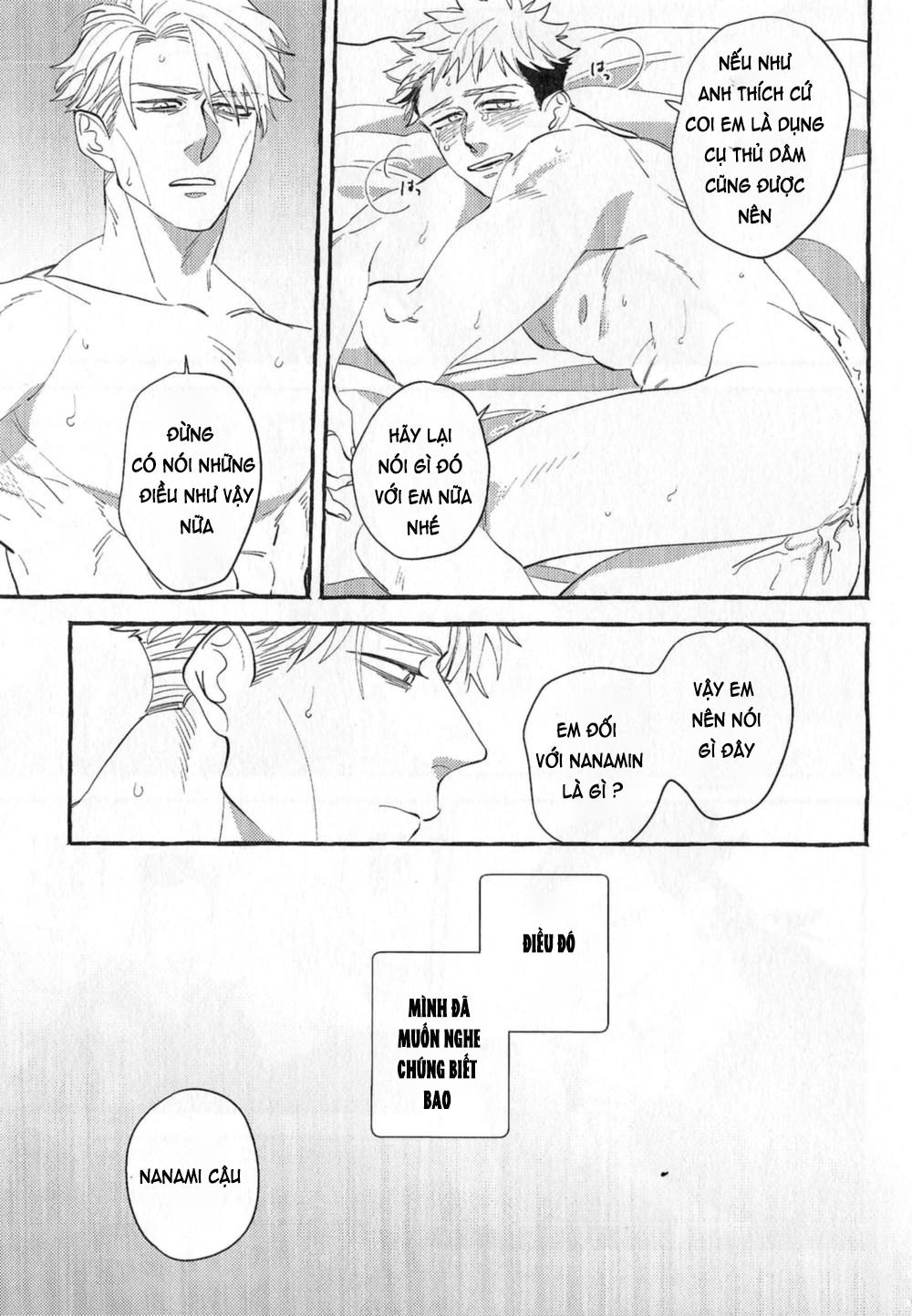 ONESHOT COI LÀ NỨNG Chapter 25.2 - Next Chapter 26 Megumi x Gojo