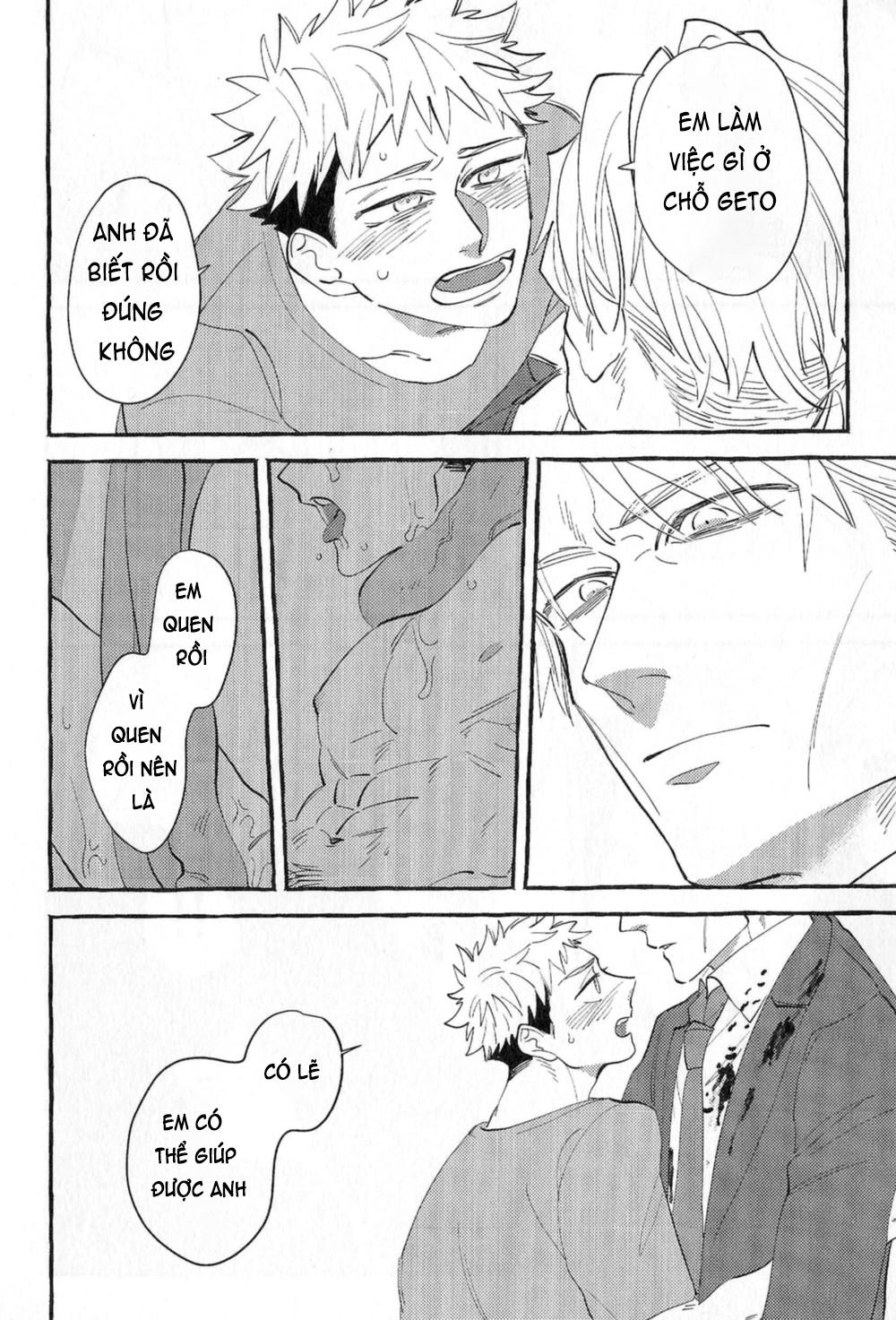 ONESHOT COI LÀ NỨNG Chapter 25.2 - Next Chapter 26 Megumi x Gojo