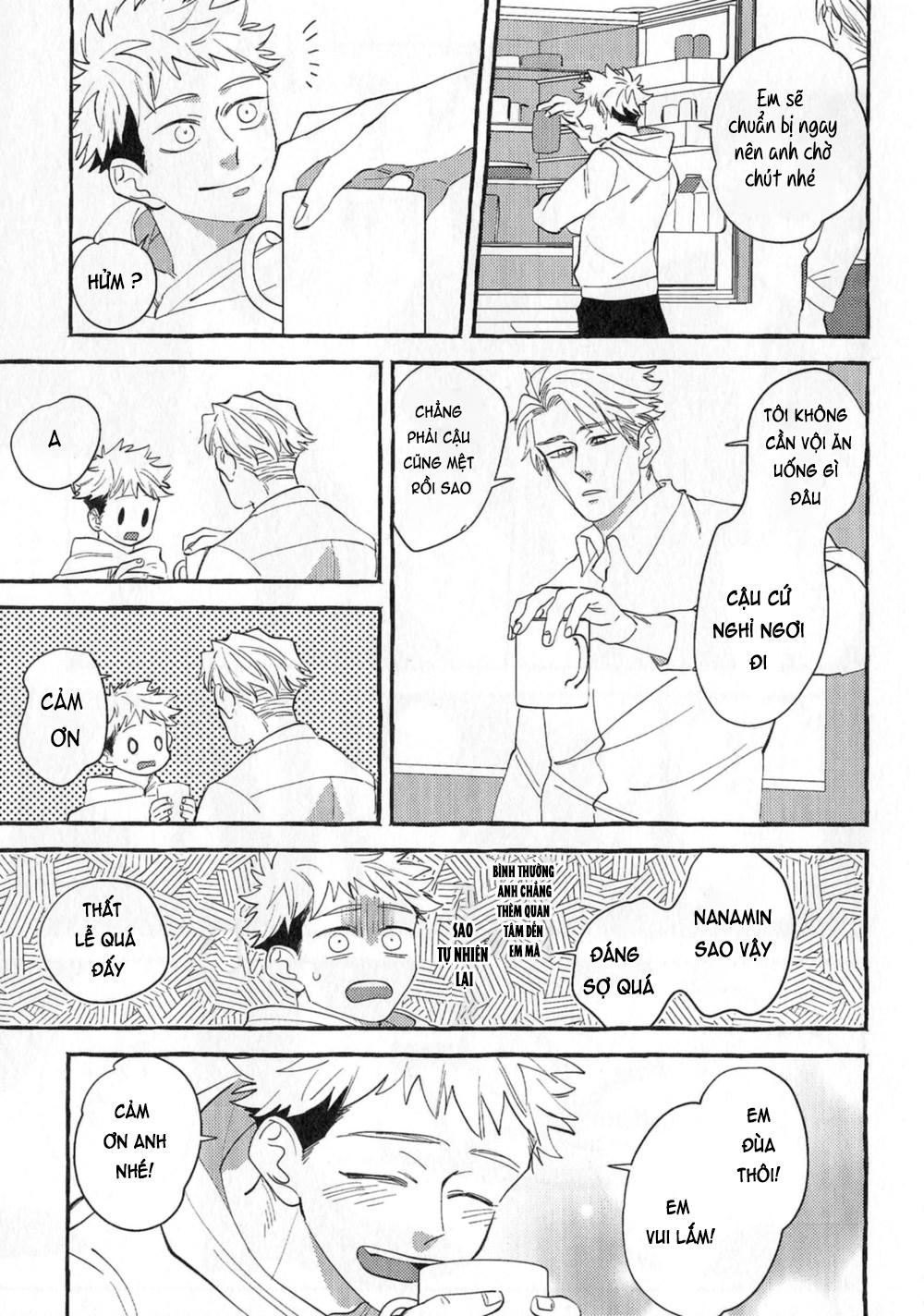 ONESHOT COI LÀ NỨNG Chapter 25.2 - Next Chapter 26 Megumi x Gojo