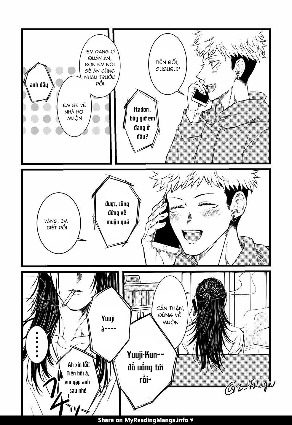 ONESHOT COI LÀ NỨNG Chapter 27 Suguru x Juuji - Next Chapter 28 Juuji x Todo