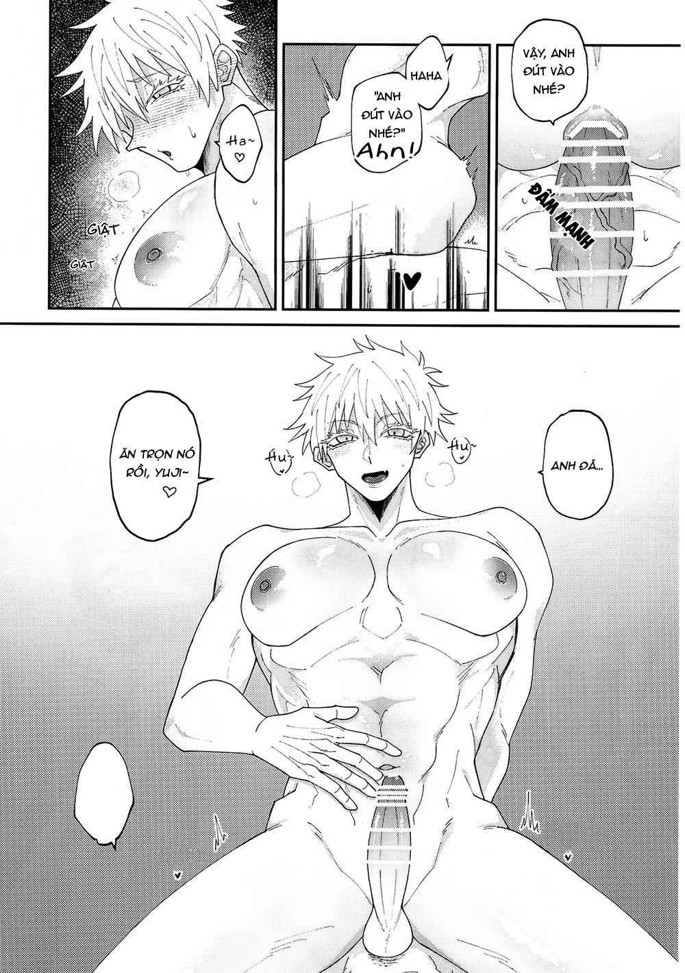 ONESHOT COI LÀ NỨNG Chapter 32 Gojo x Juuji - Next Chapter 33 Gojo x Megumi