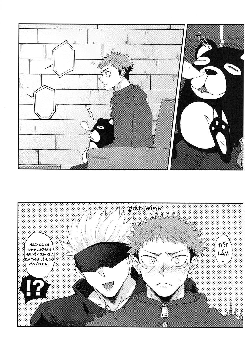 ONESHOT COI LÀ NỨNG Chapter 32 Gojo x Juuji - Next Chapter 33 Gojo x Megumi