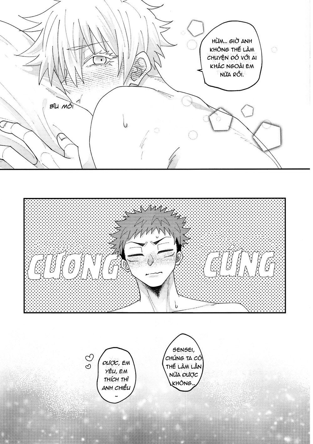 ONESHOT COI LÀ NỨNG Chapter 32 Gojo x Juuji - Next Chapter 33 Gojo x Megumi