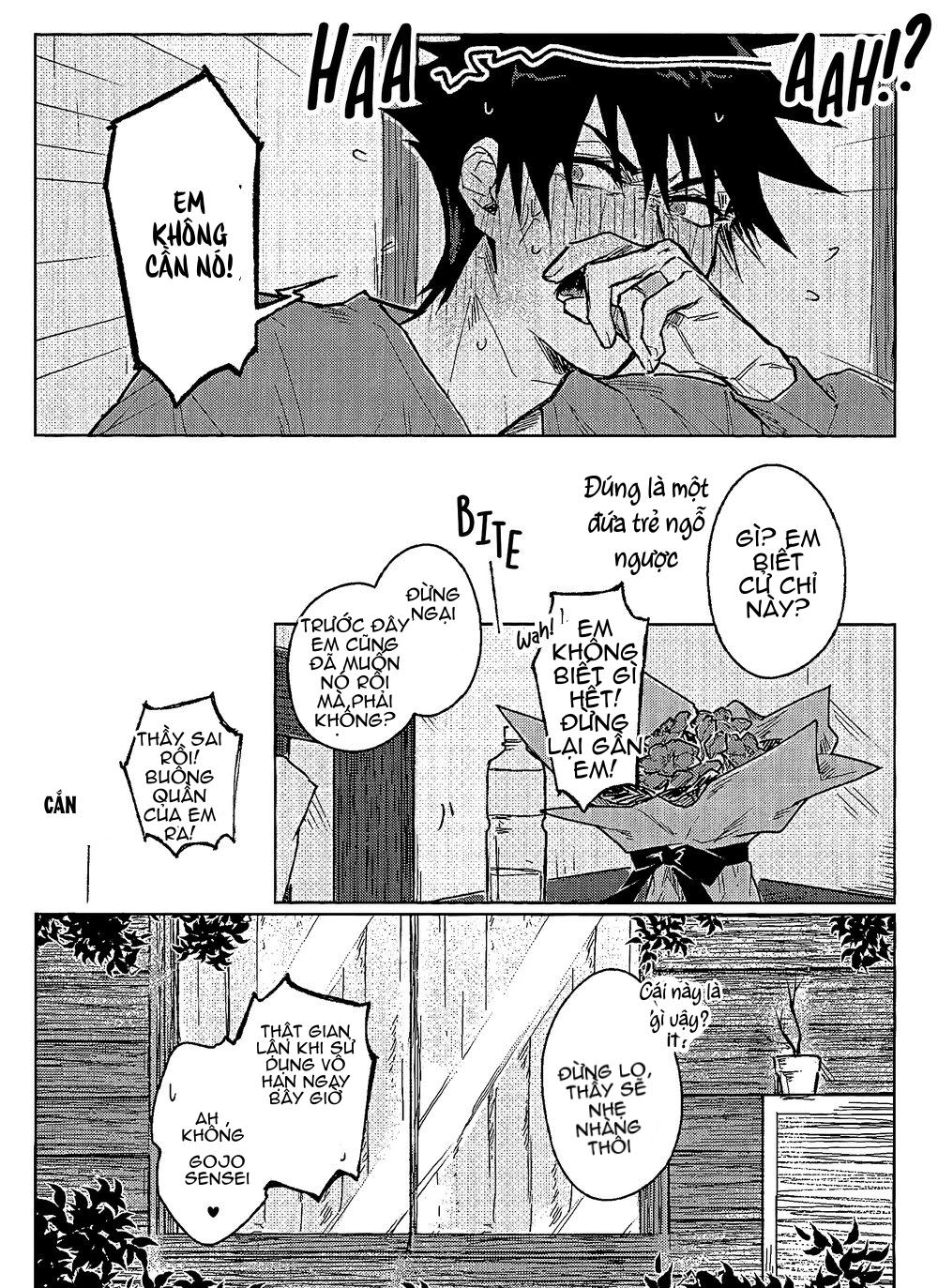 ONESHOT COI LÀ NỨNG Chapter 33 Gojo x Megumi - Next Chapter 34 Yuuji x Choso