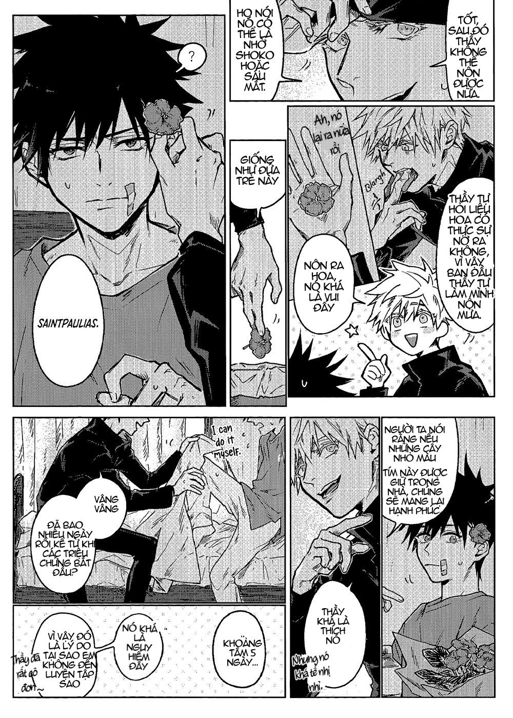 ONESHOT COI LÀ NỨNG Chapter 33 Gojo x Megumi - Next Chapter 34 Yuuji x Choso