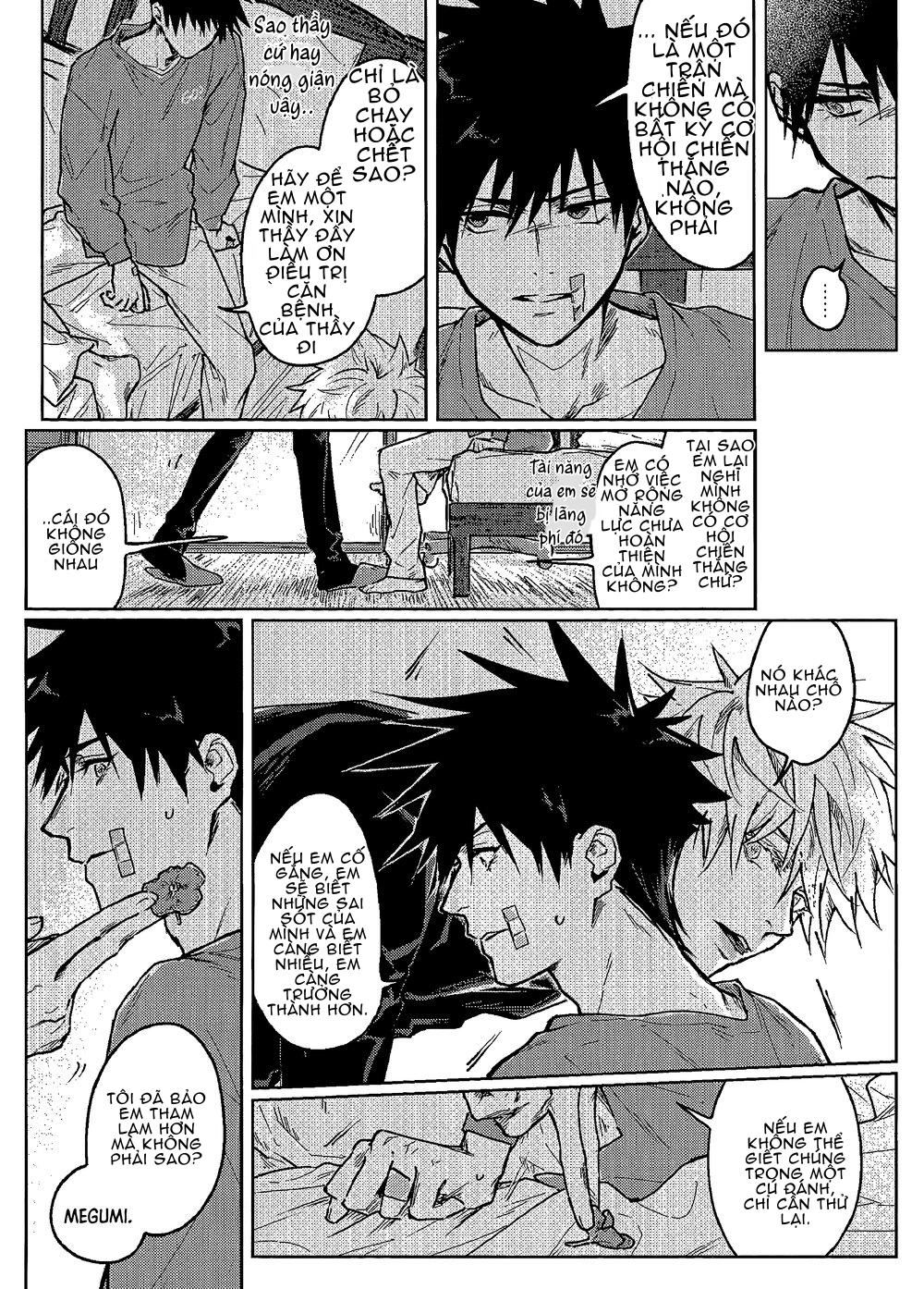 ONESHOT COI LÀ NỨNG Chapter 33 Gojo x Megumi - Next Chapter 34 Yuuji x Choso