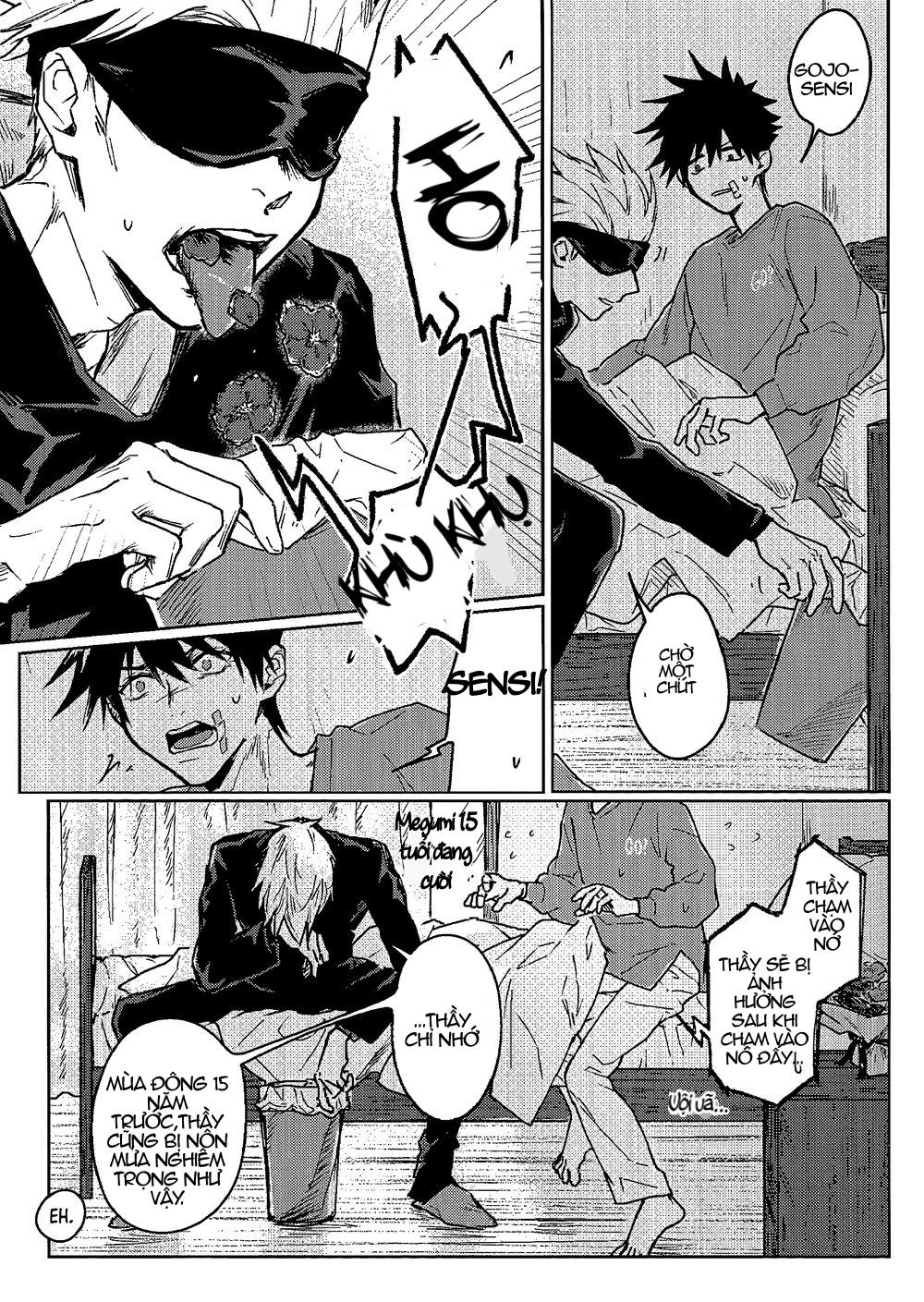 ONESHOT COI LÀ NỨNG Chapter 33 Gojo x Megumi - Next Chapter 34 Yuuji x Choso